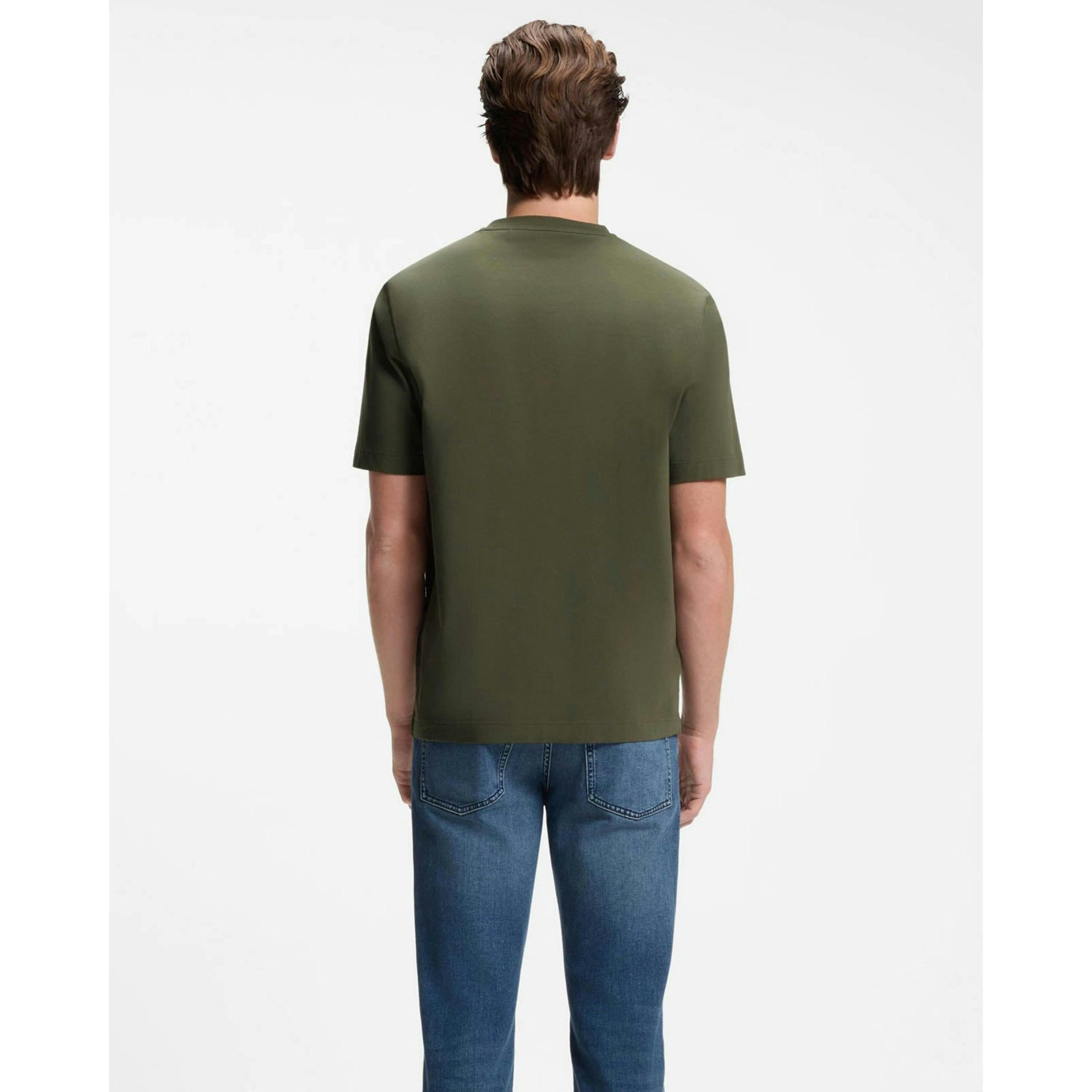 Hugo Boss Small Logo T-Shirt  in Green , view 2 of 4