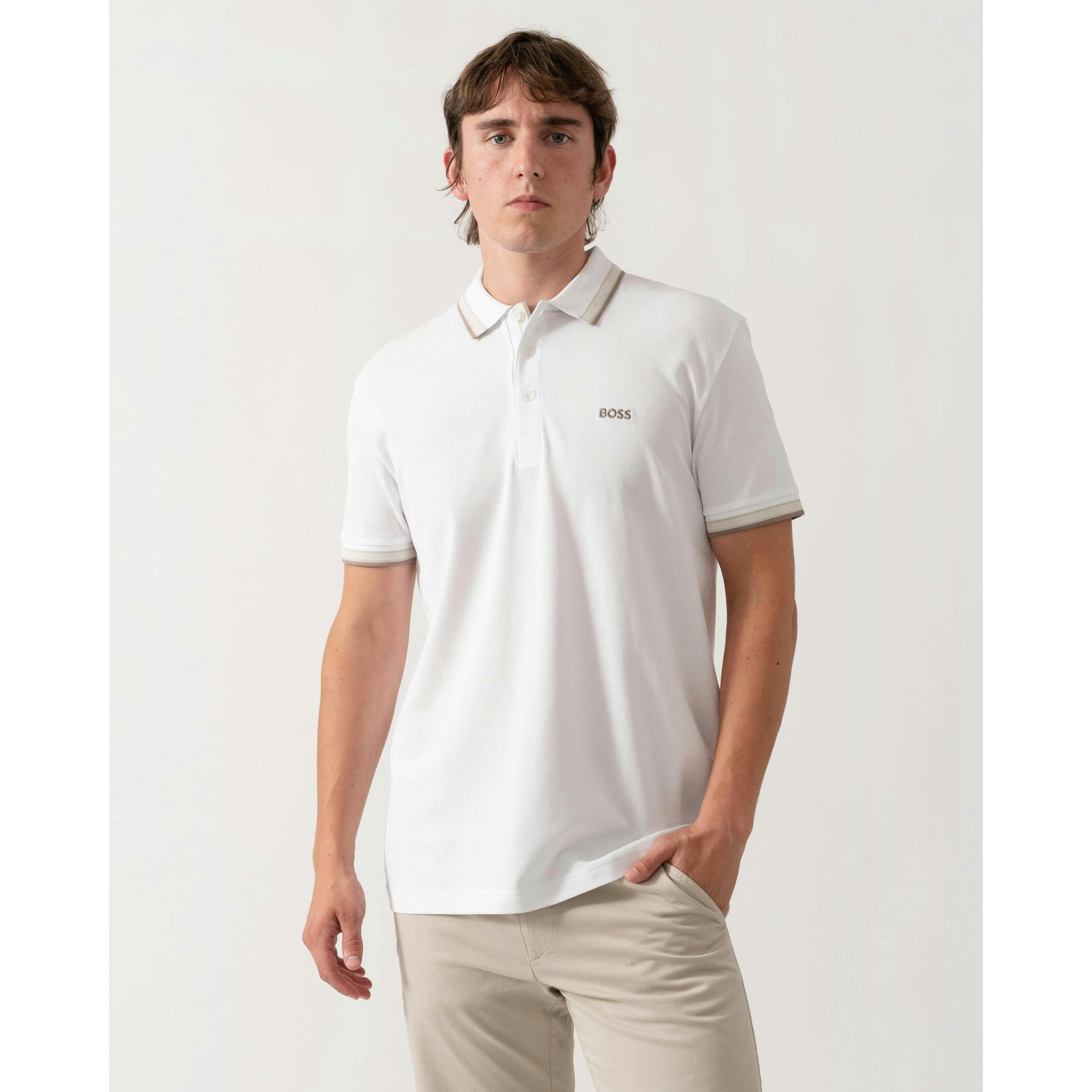 Hugo Boss Polo Shirt  in White , view 1 of 4