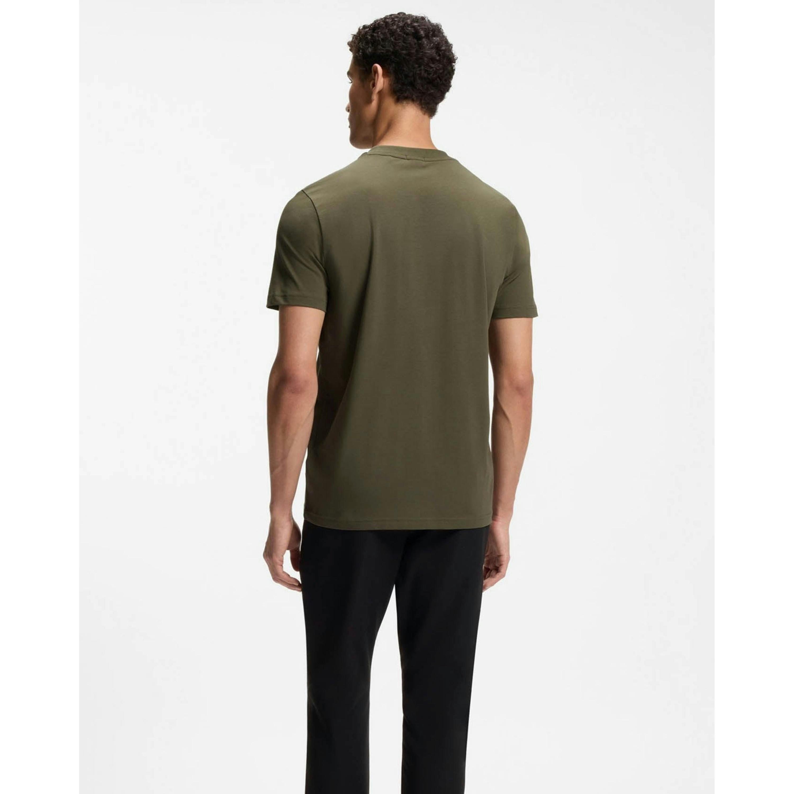 Hugo Boss Contrast Logo T-Shirt  in Green , view 2 of 4