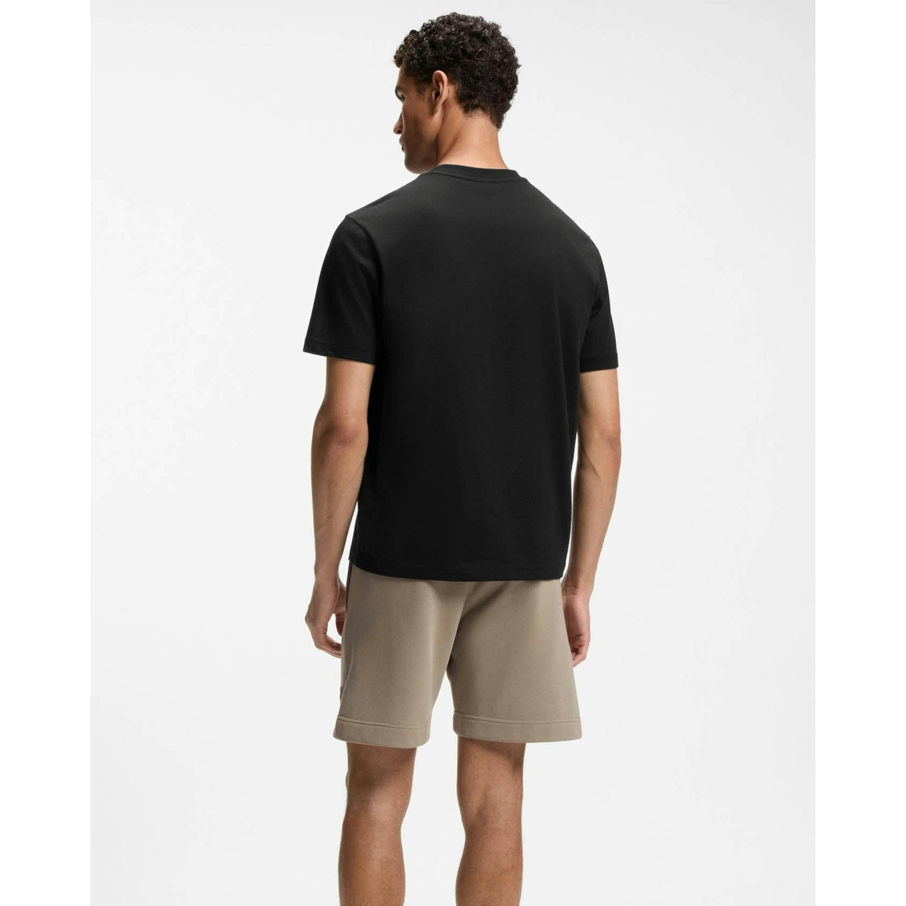 Hugo Boss Structure T-Shirt  in Black , view 2 of 4