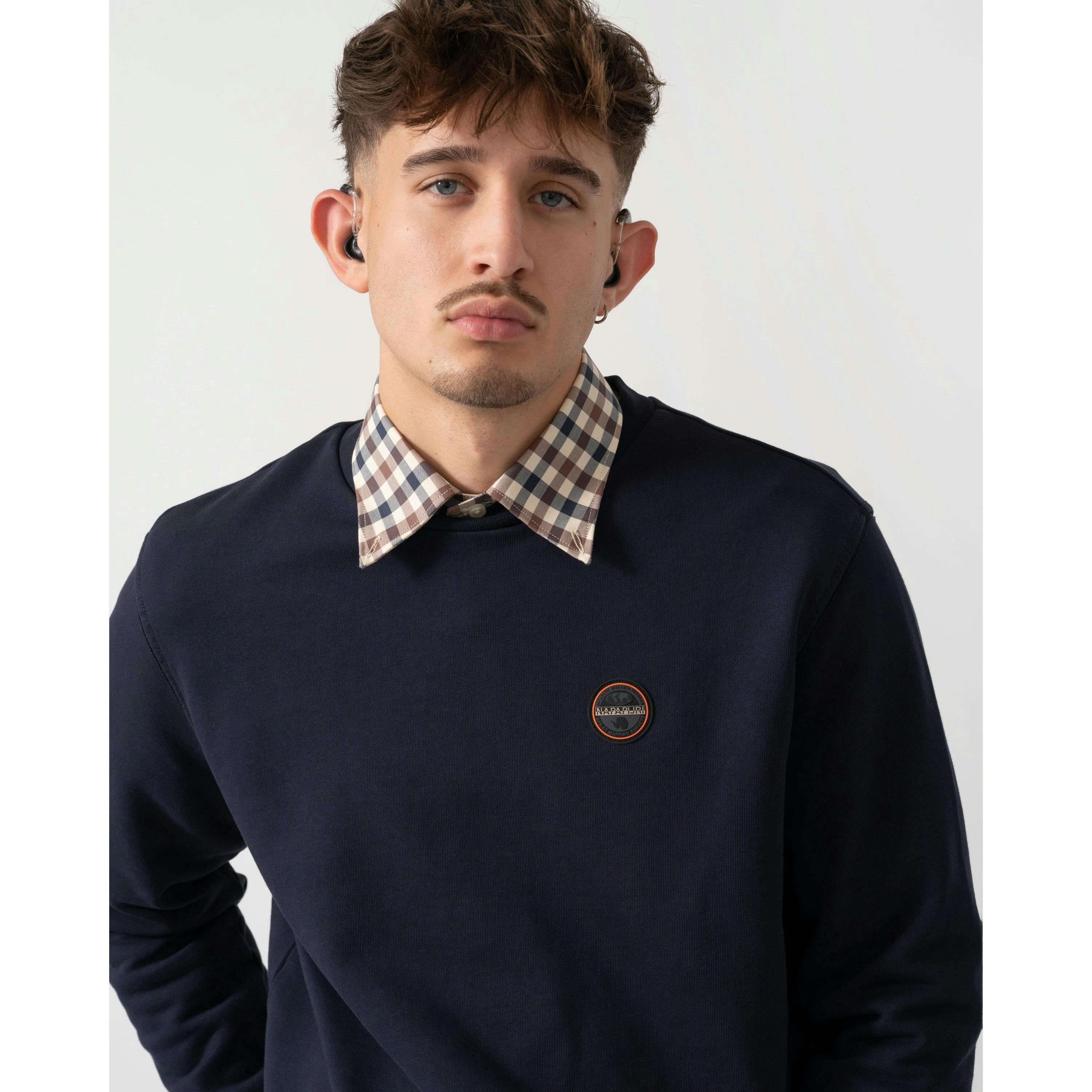 Napapijri Sweatshirt  in Purple , view 3 of 5
