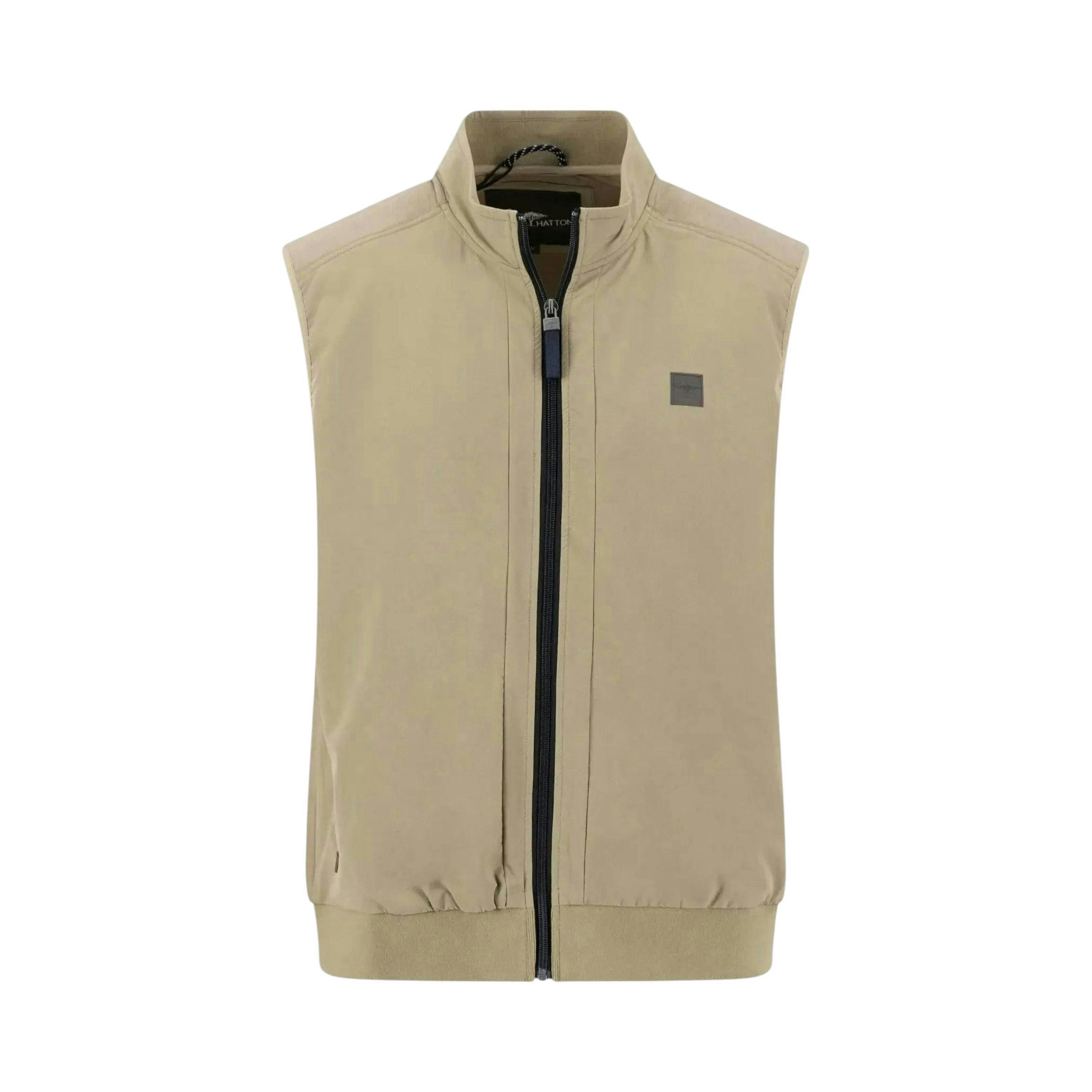 Stand Collar Hybrid Gilet Pistachio , view 1 of 2