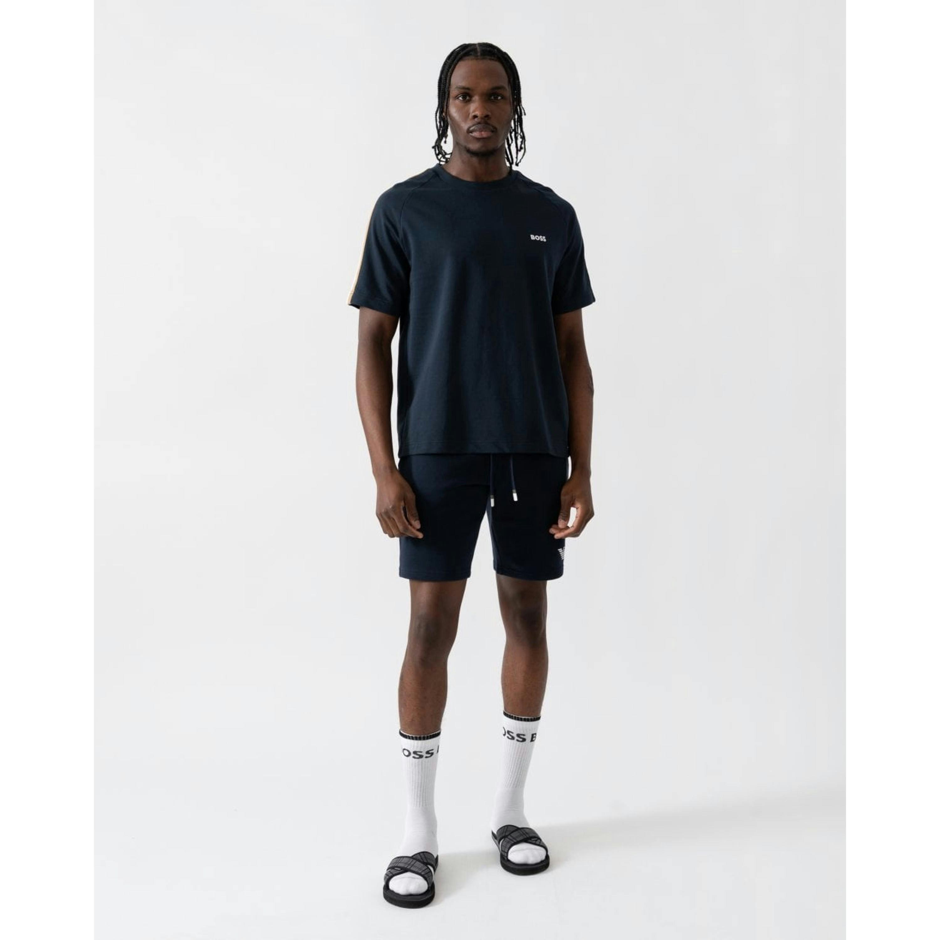 Hugo Boss Iconic T-Shirt  in Blue , view 5 of 5