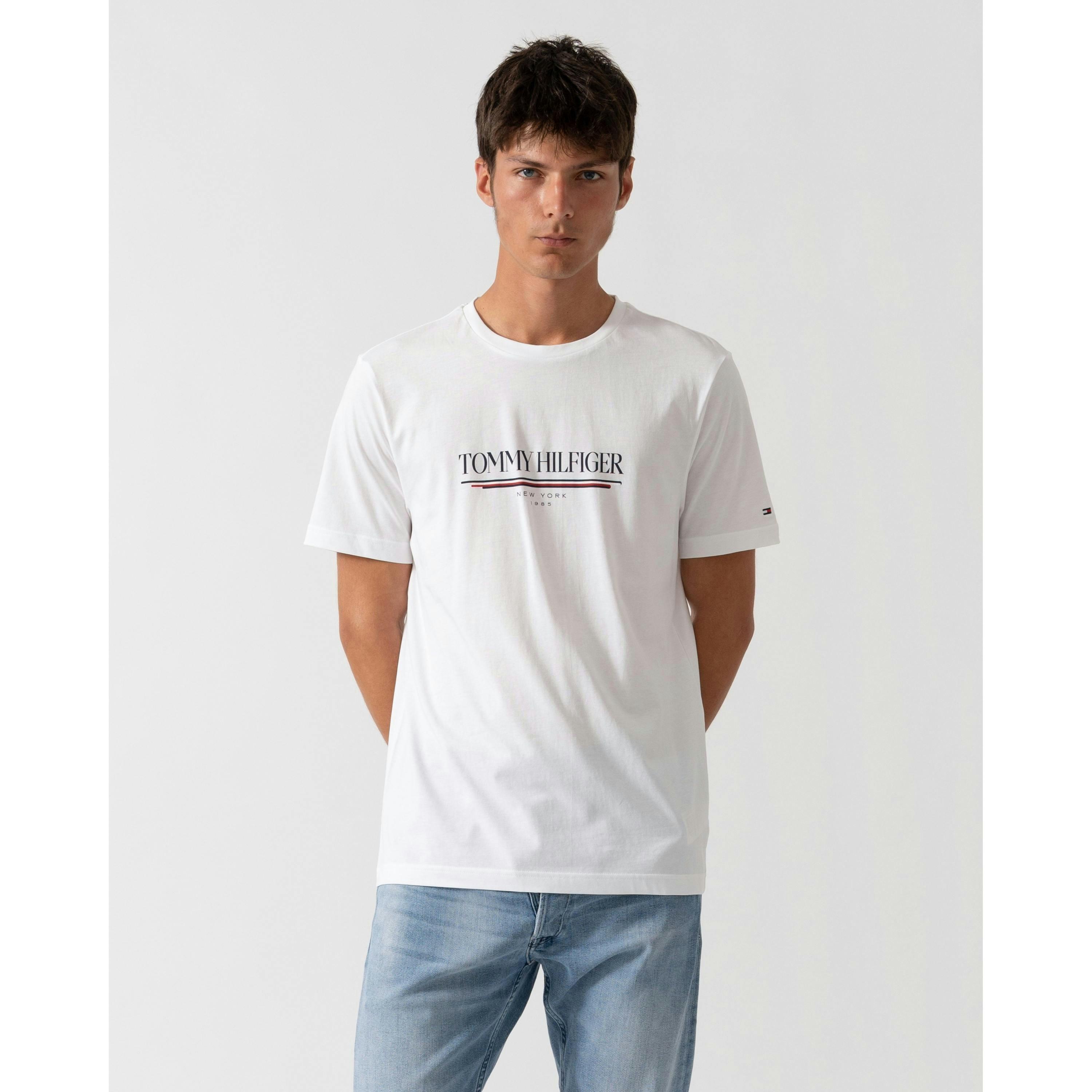 Tommy Hilfiger Love T-Shirt  in White , view 1 of 4