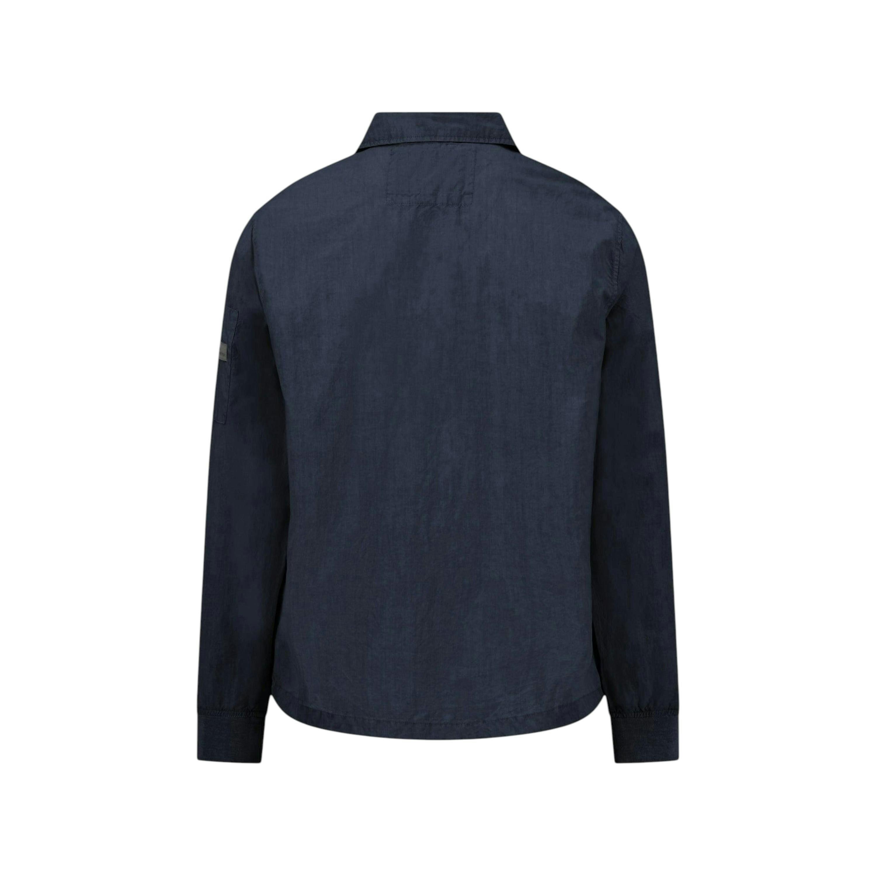 Garment Dyed Overshirt Dark Navy , view 2 of 2
