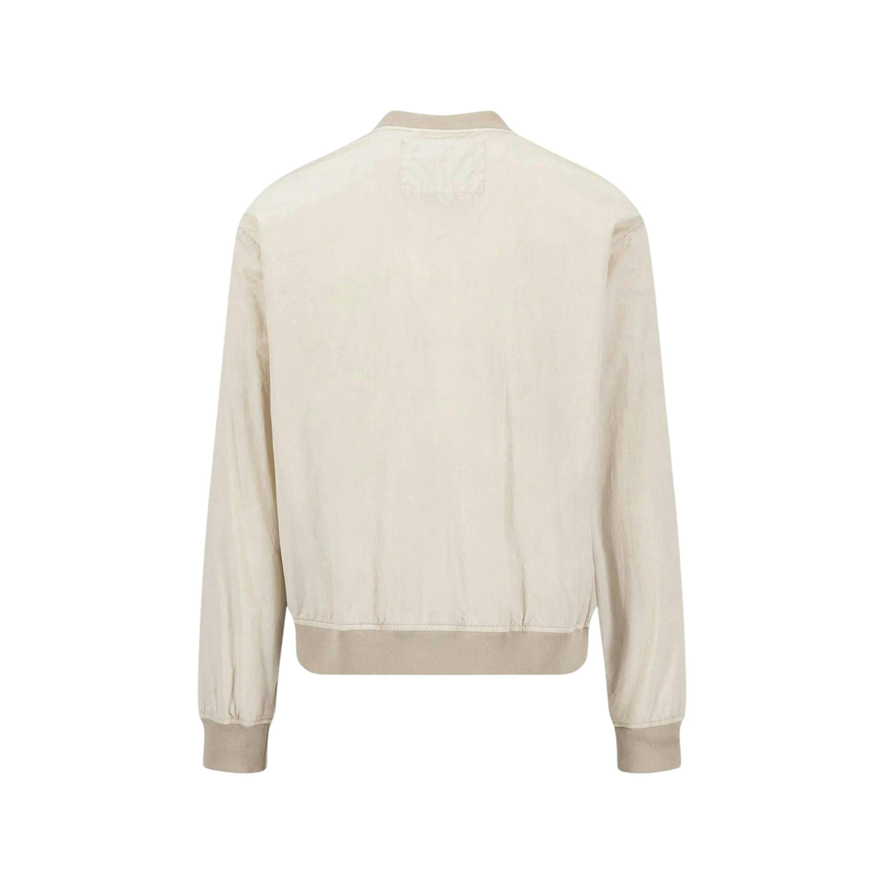 Garment Dyed Cotton Jacket Cement , view 5 of 5