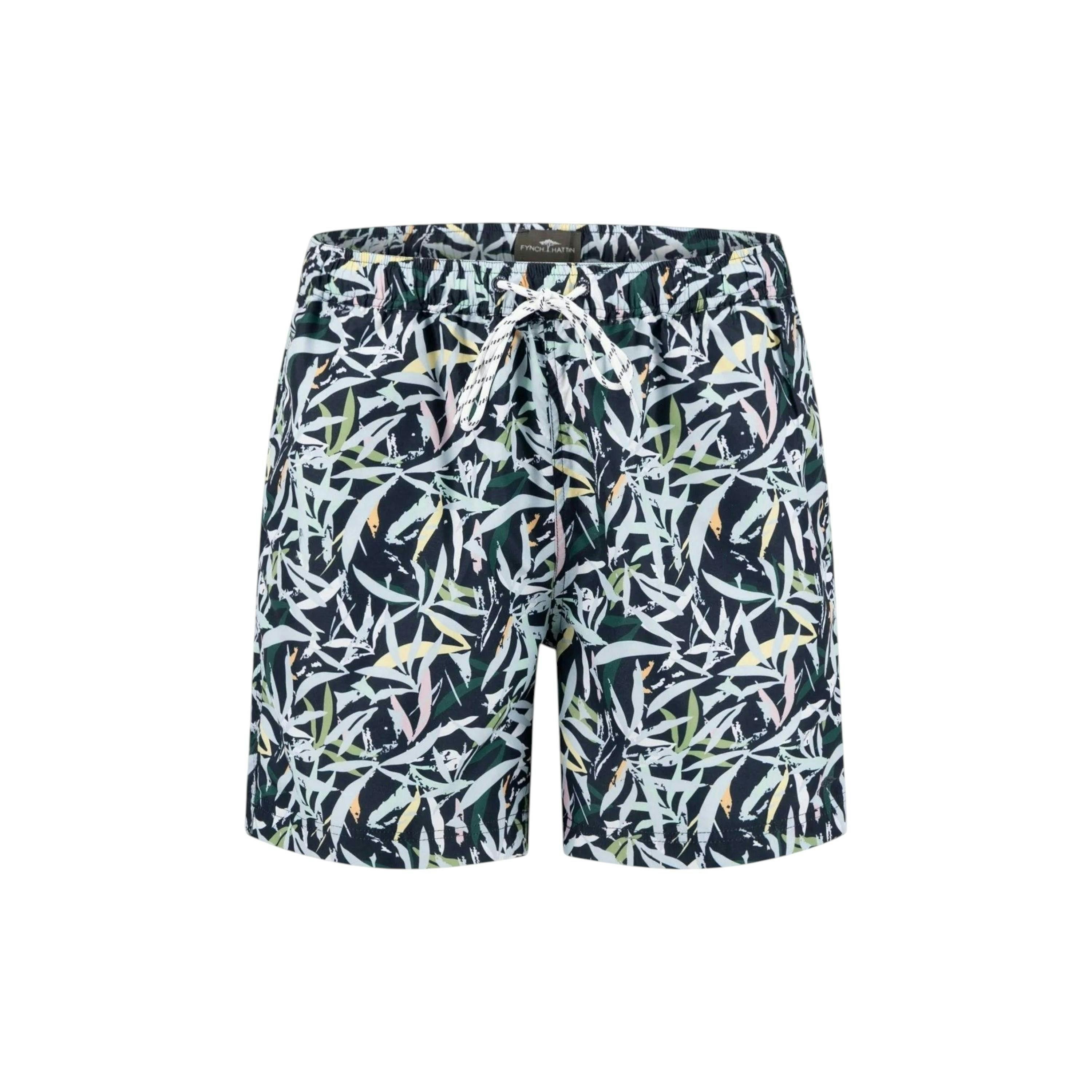 All-Over Floral Print Swim Shorts New Breeze , view 1 of 3