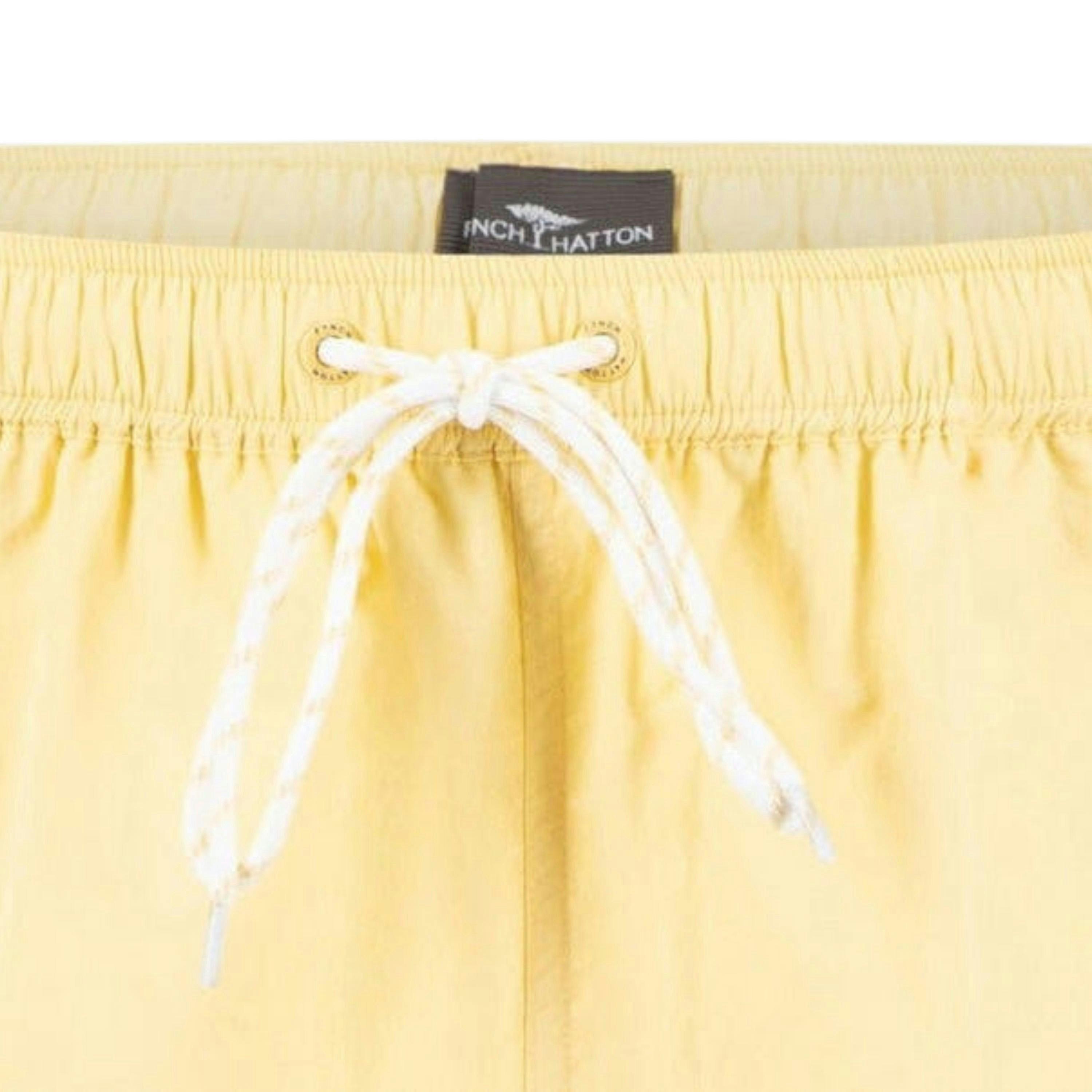 Solid Swim Shorts Pale Yellow , view 3 of 3