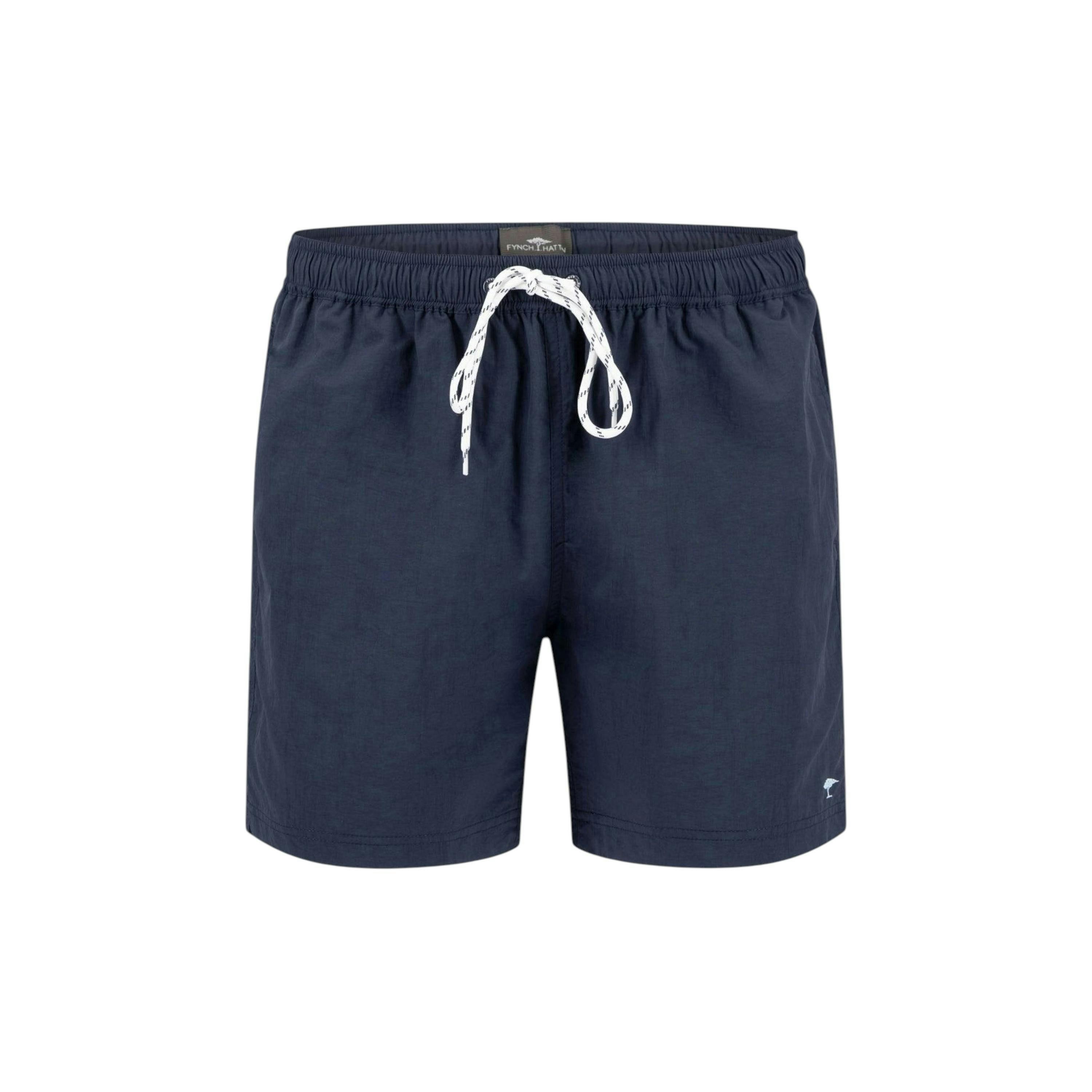 Solid Swim Shorts Navy , view 1 of 3