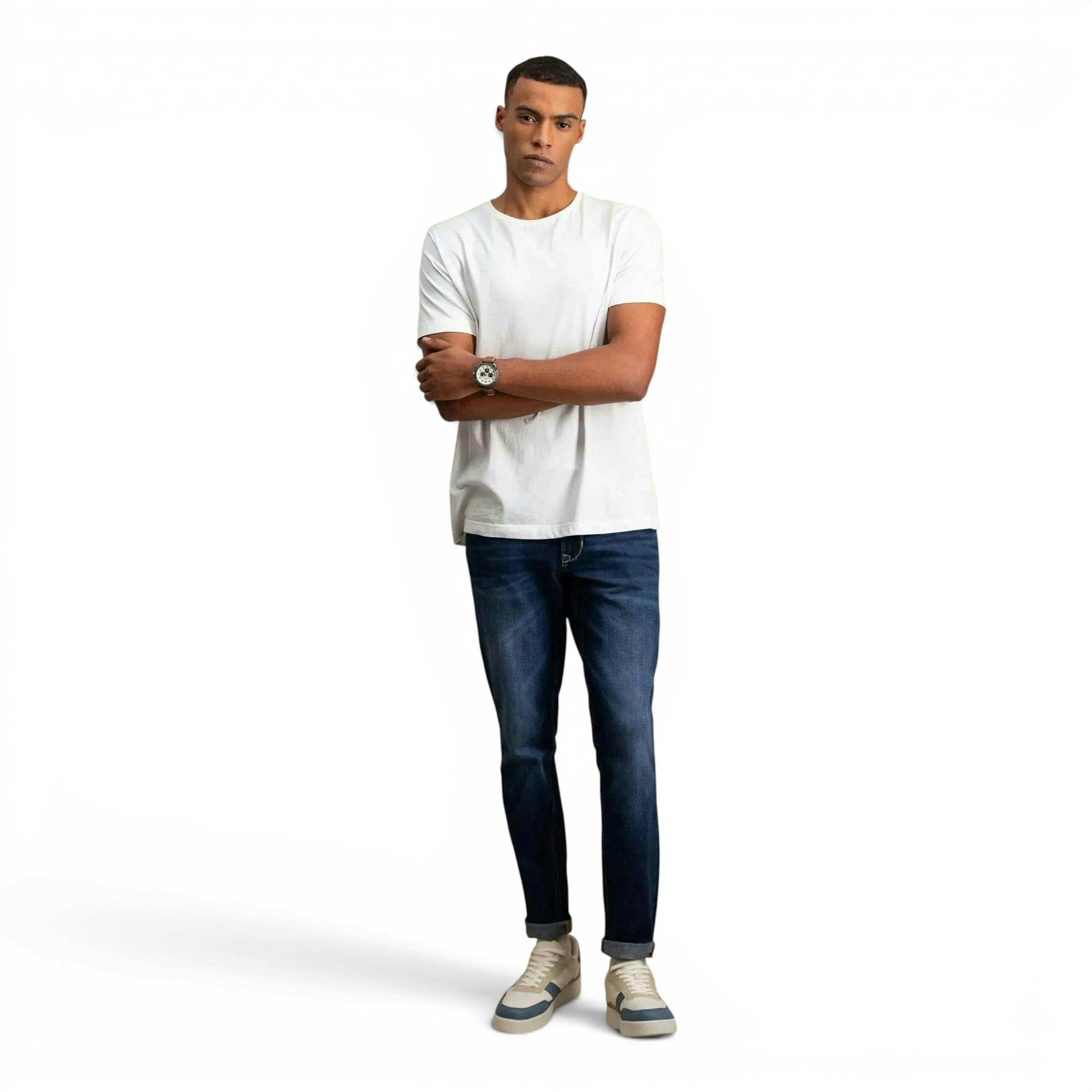 Crew Neck T-Shirt White , view 3 of 5