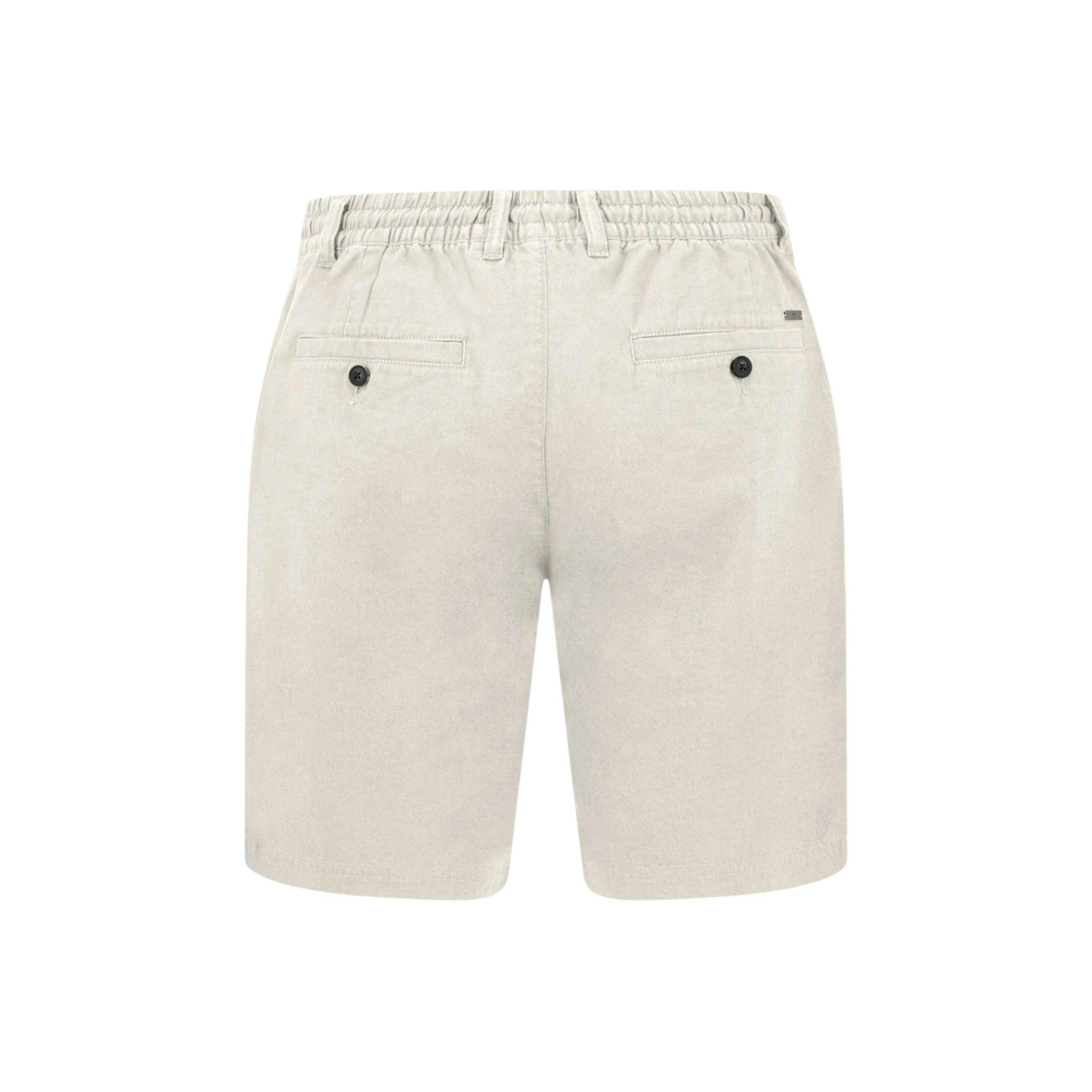 Coli Linen Blend Bermuda Shorts Stone , view 2 of 2