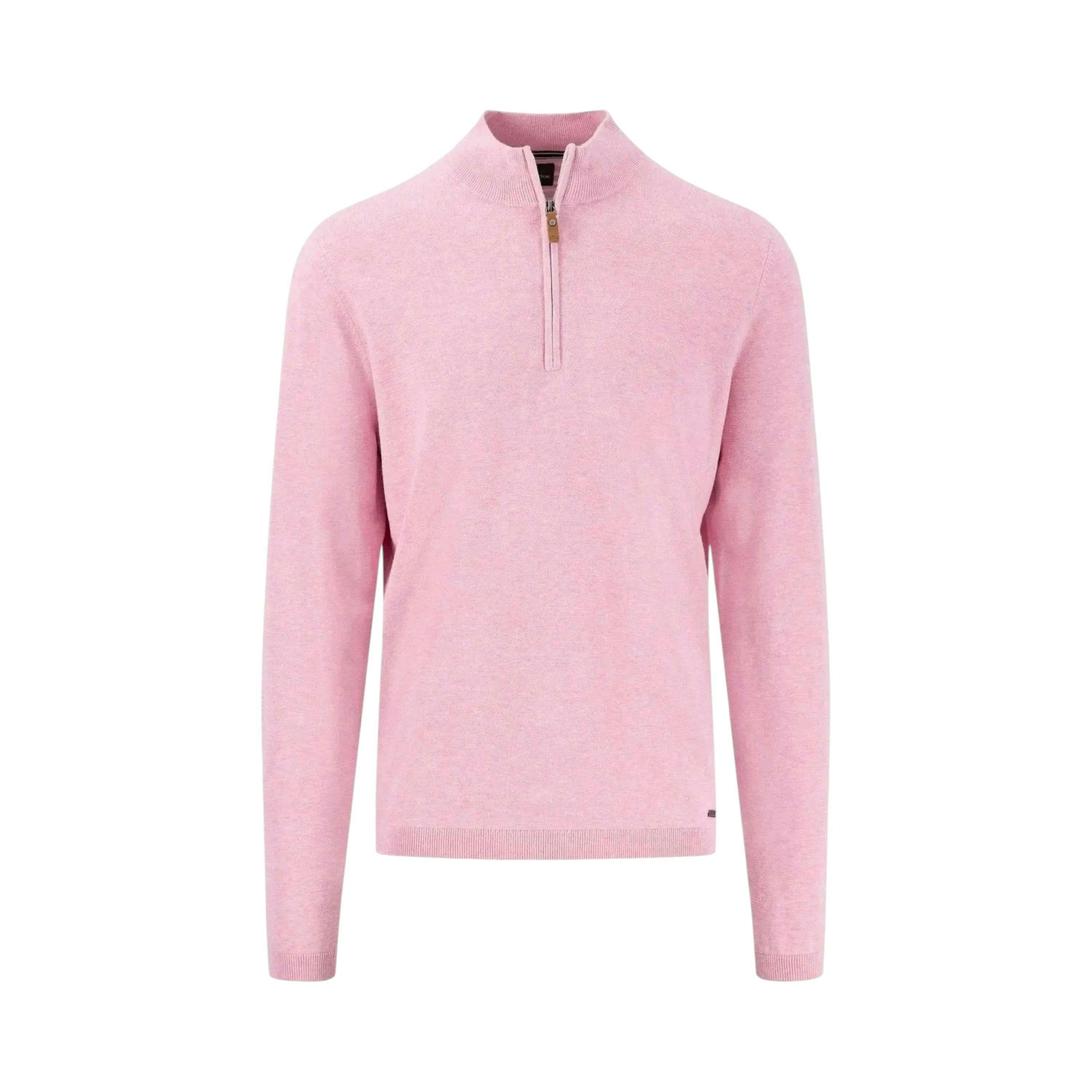 Air Cotton 1/4 Zip Knit Peony , view 1 of 2