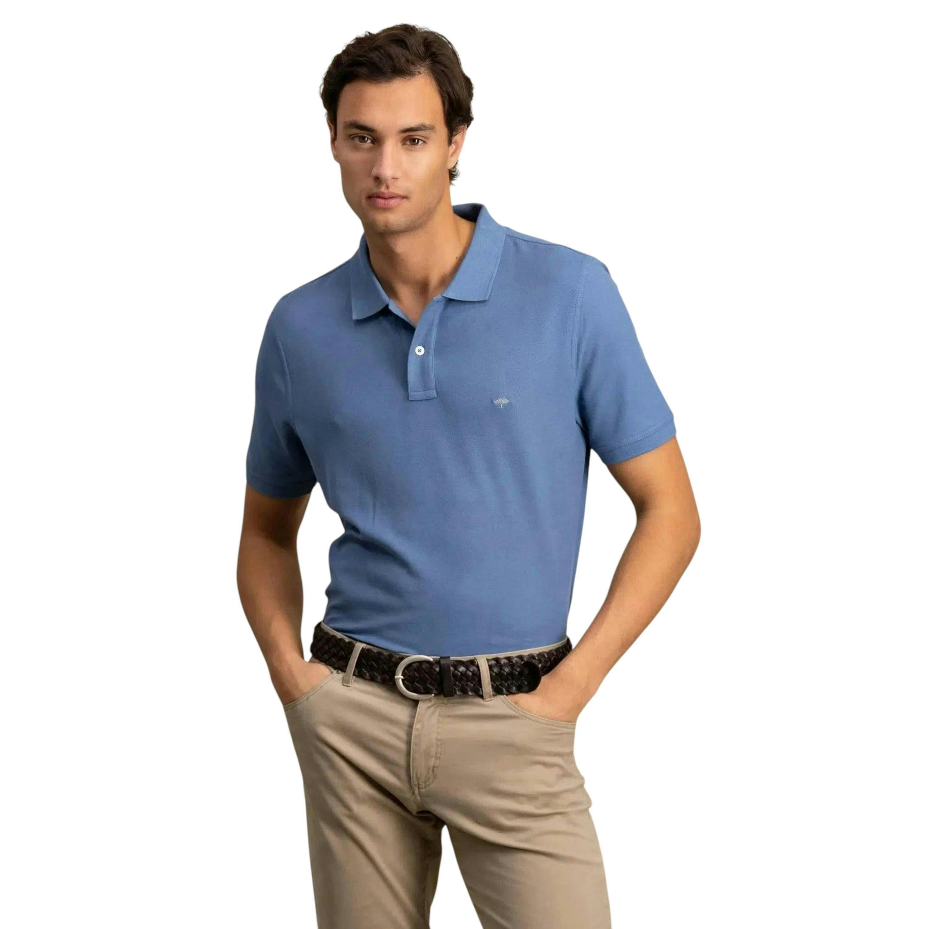 Premium Cotton Polo Shirt Pacific , view 2 of 5