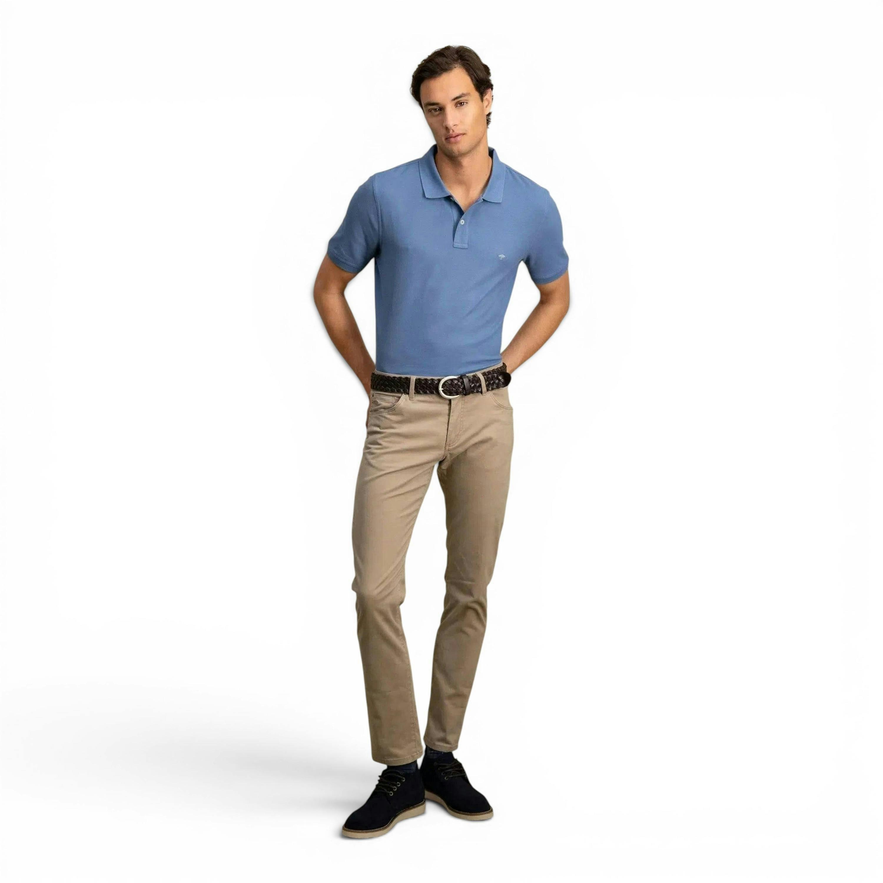 Premium Cotton Polo Shirt Pacific , view 3 of 5