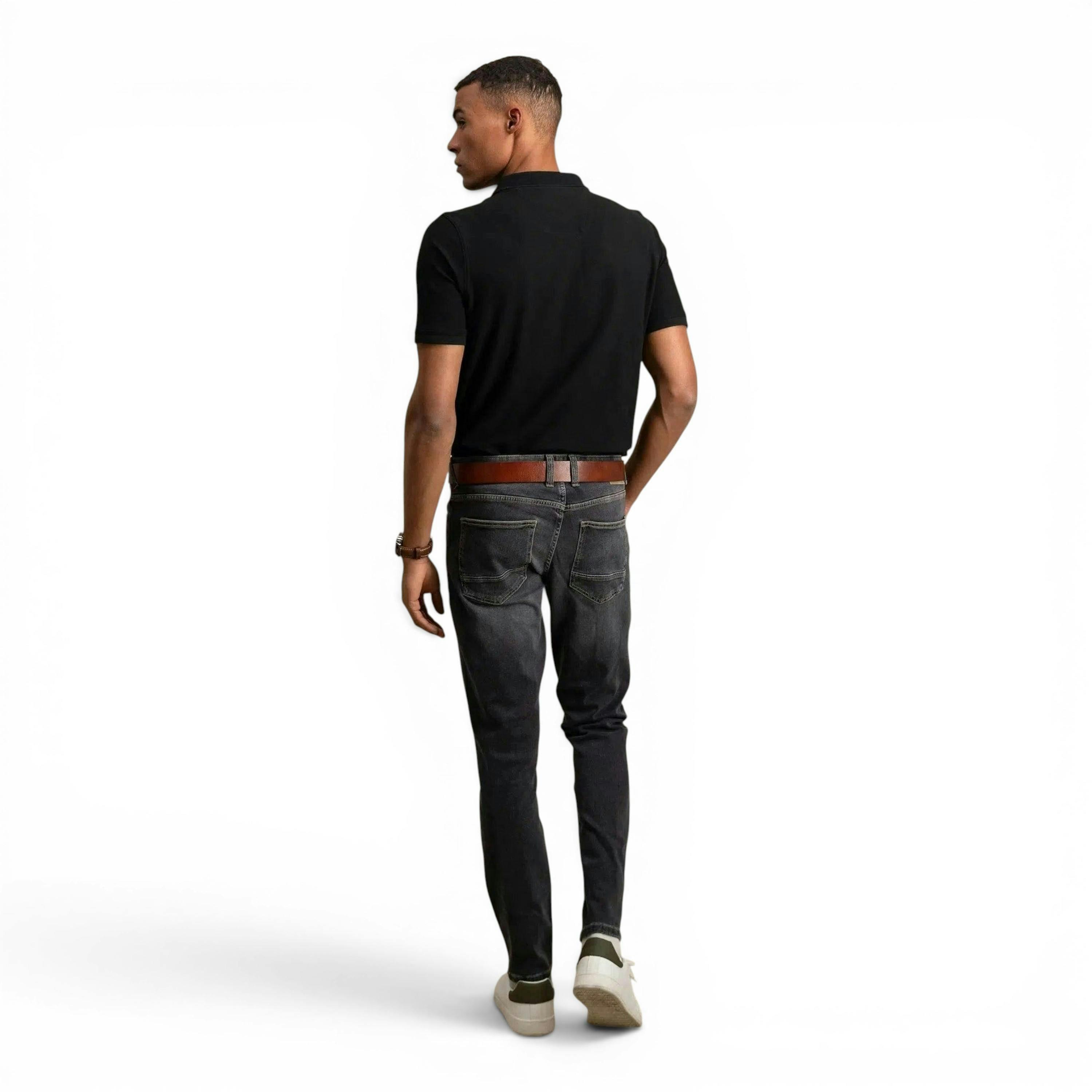 Premium Cotton Polo Shirt Black , view 5 of 6