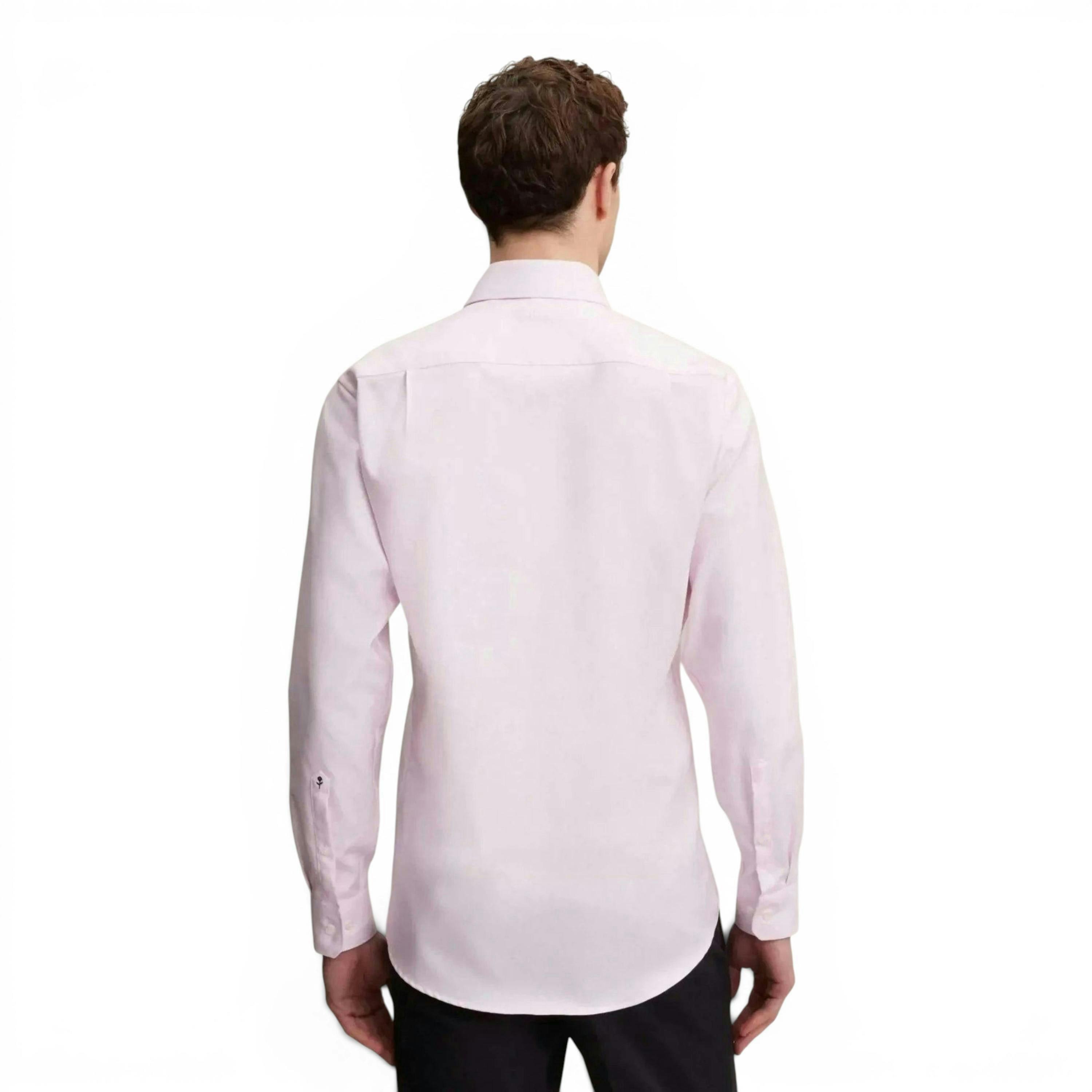 Seidensticker Regular Fit No Iron Kent Collar Business Shirt Pink , view 2 of 6