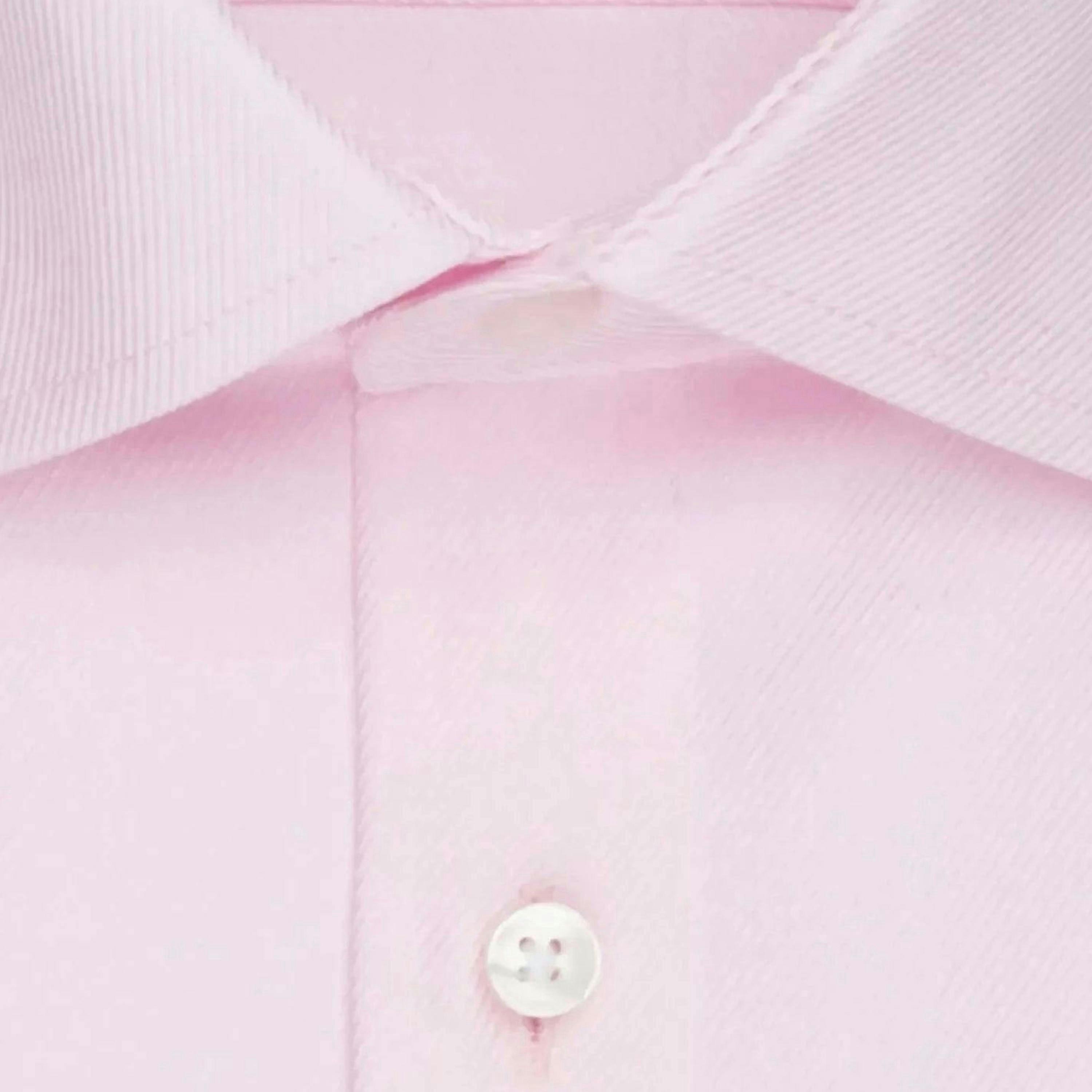 Seidensticker Regular Fit No Iron Kent Collar Business Shirt Pink , view 6 of 6