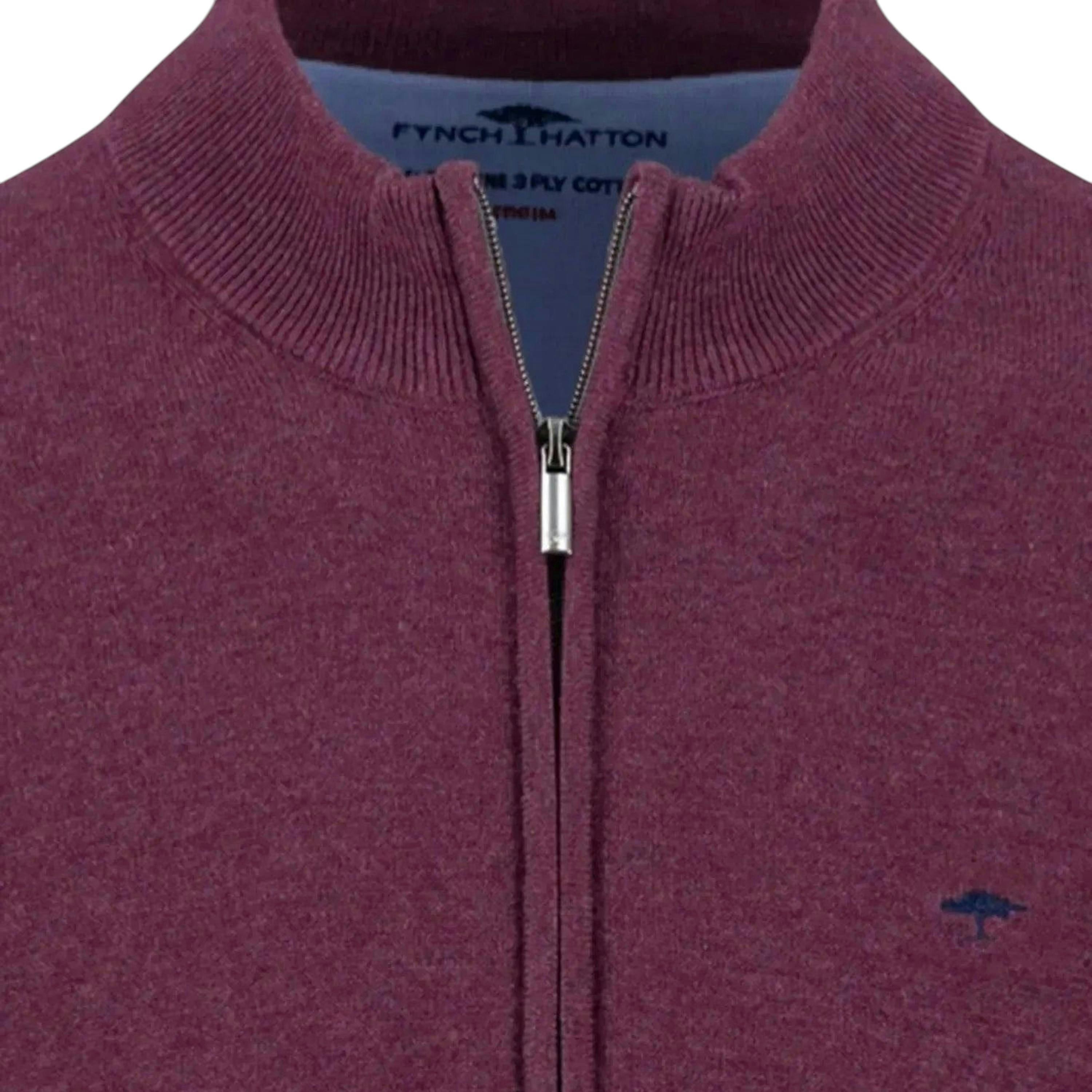 Superfine Stand-Up Cardigan Deep Merlot , view 3 of 3