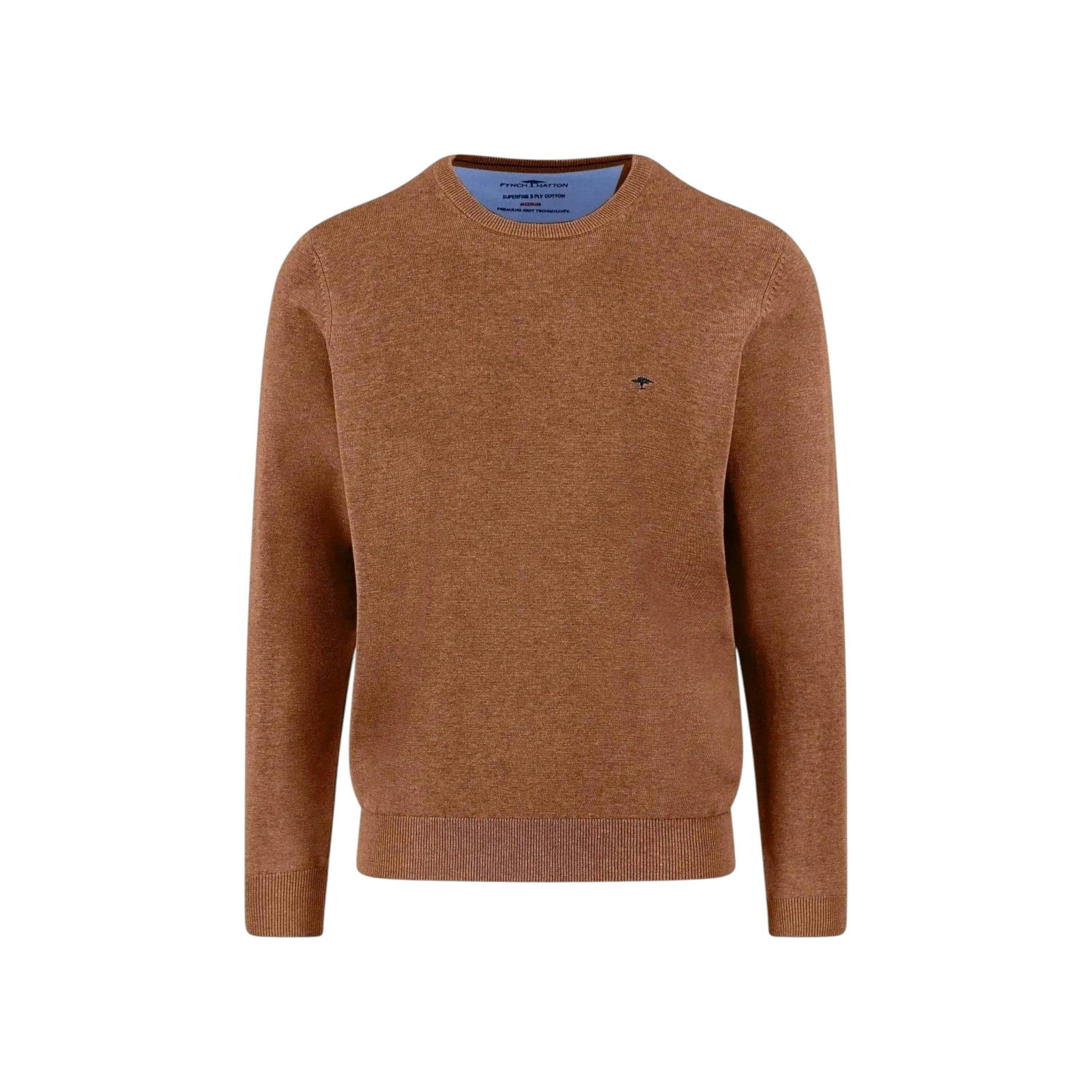 Fine Knit Cotton Crewneck Hazel , view 1 of 5