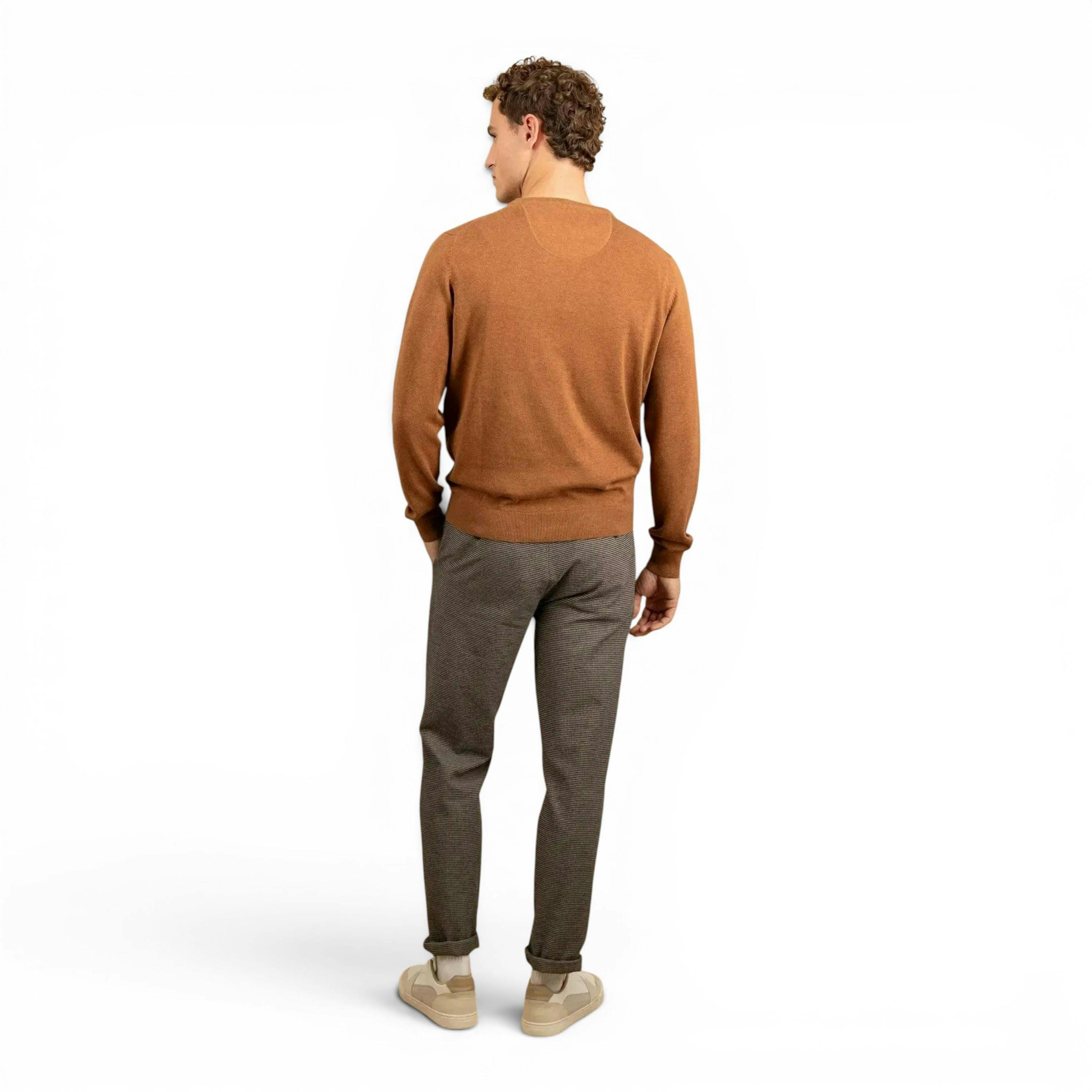 Fine Knit Cotton Crewneck Hazel , view 4 of 5