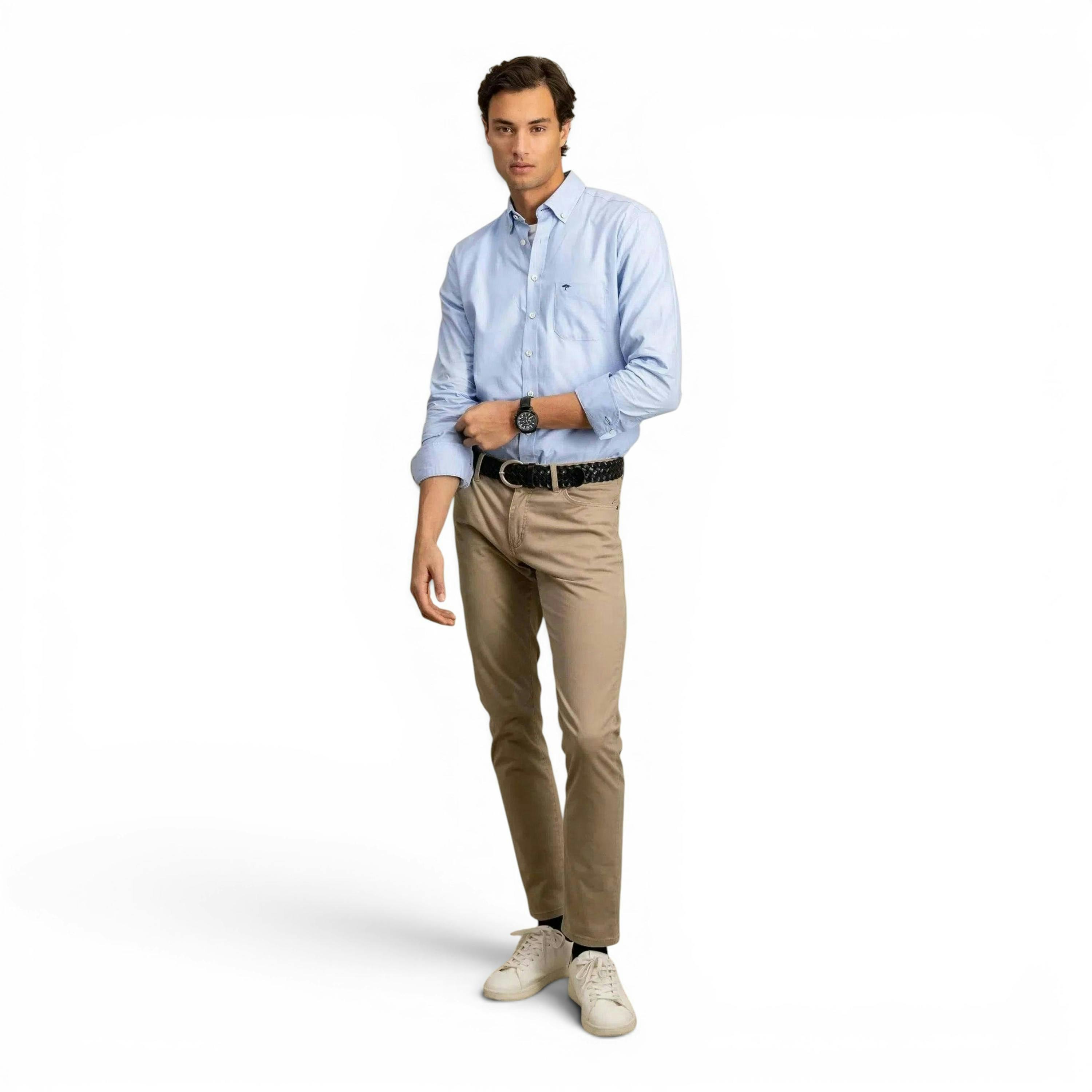 Button Down Oxford Shirt Light Blue , view 3 of 5