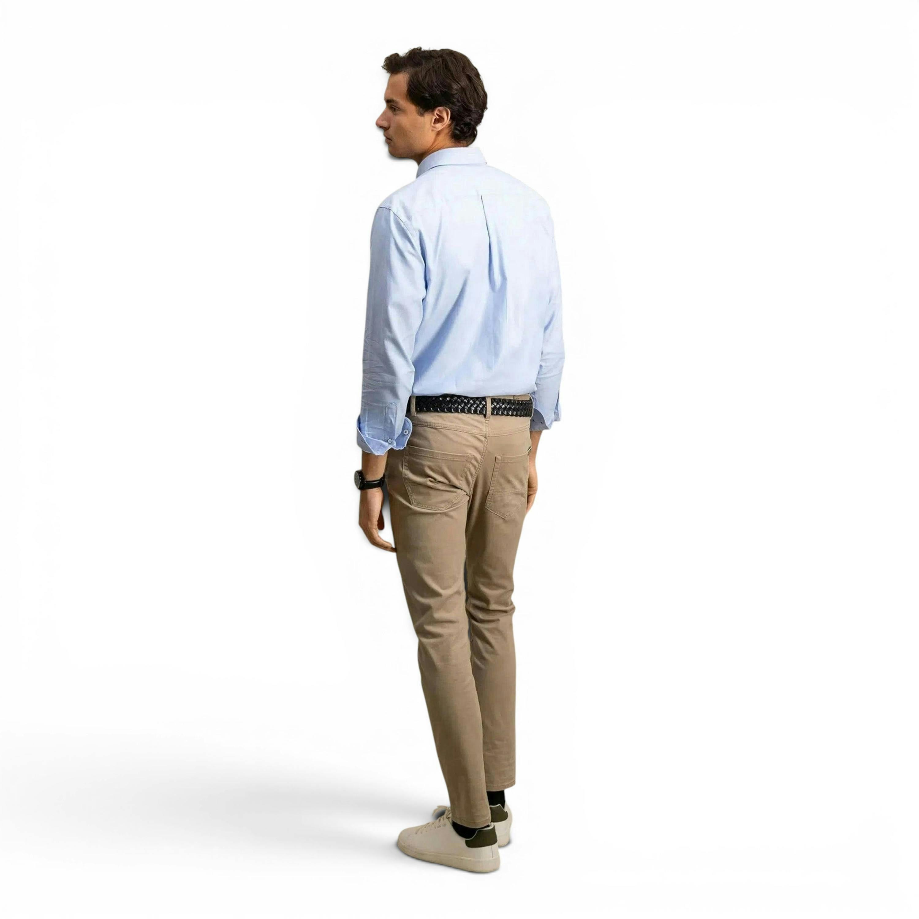Button Down Oxford Shirt Light Blue , view 4 of 5