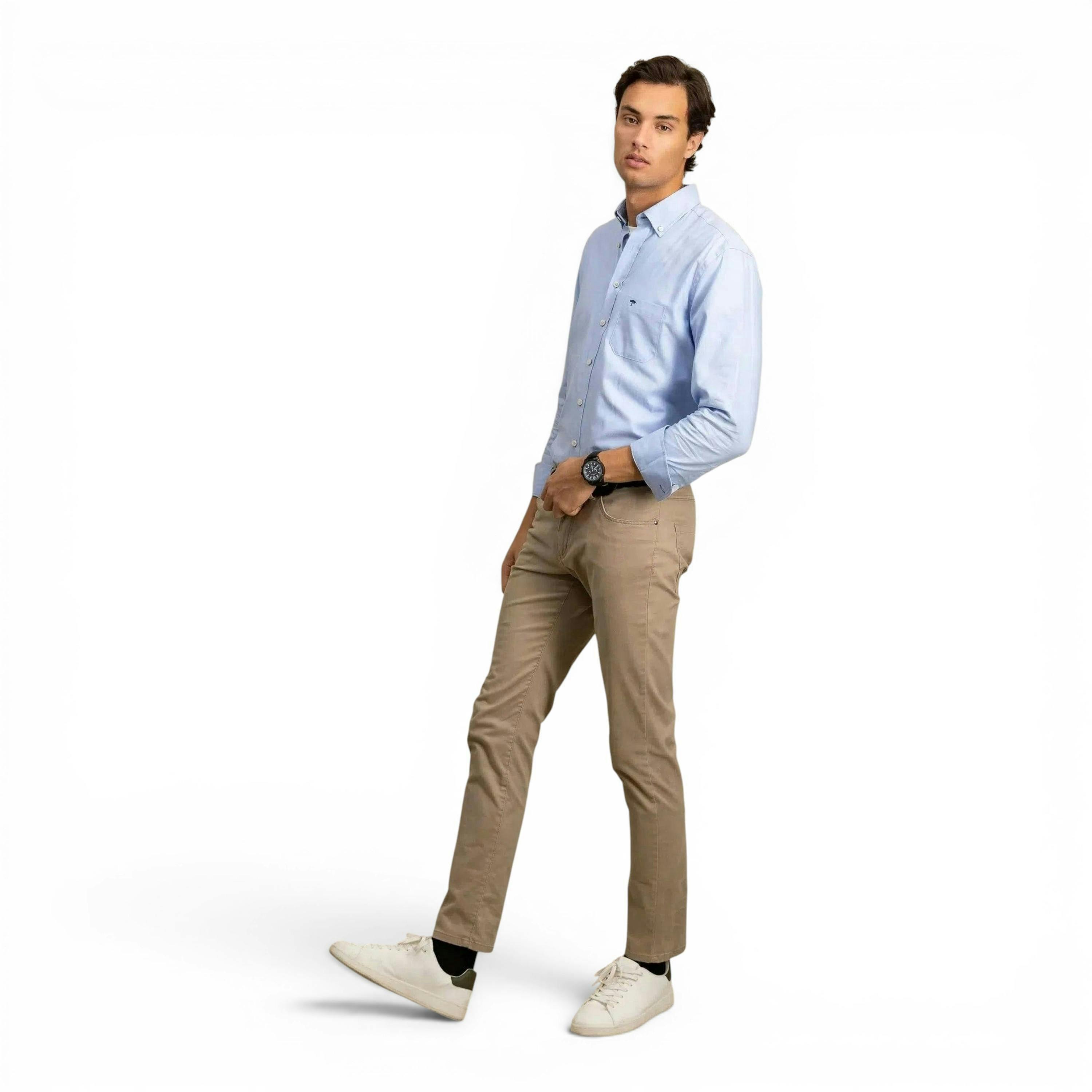 Button Down Oxford Shirt Light Blue , view 5 of 5