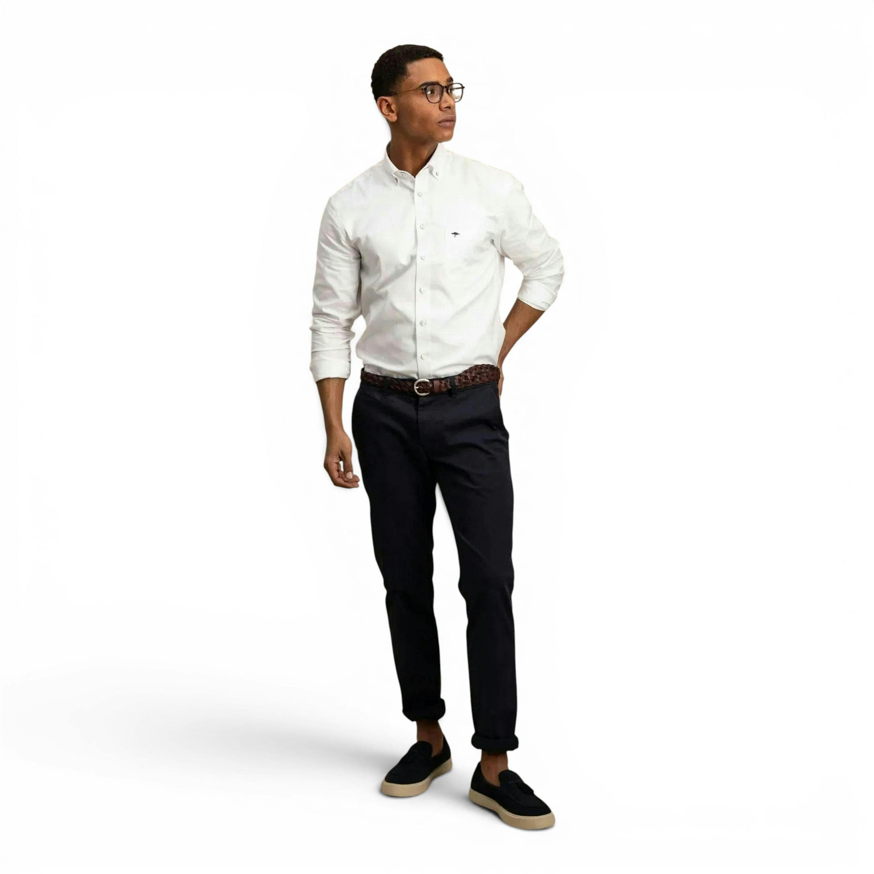 Button Down Oxford Shirt White , view 5 of 5