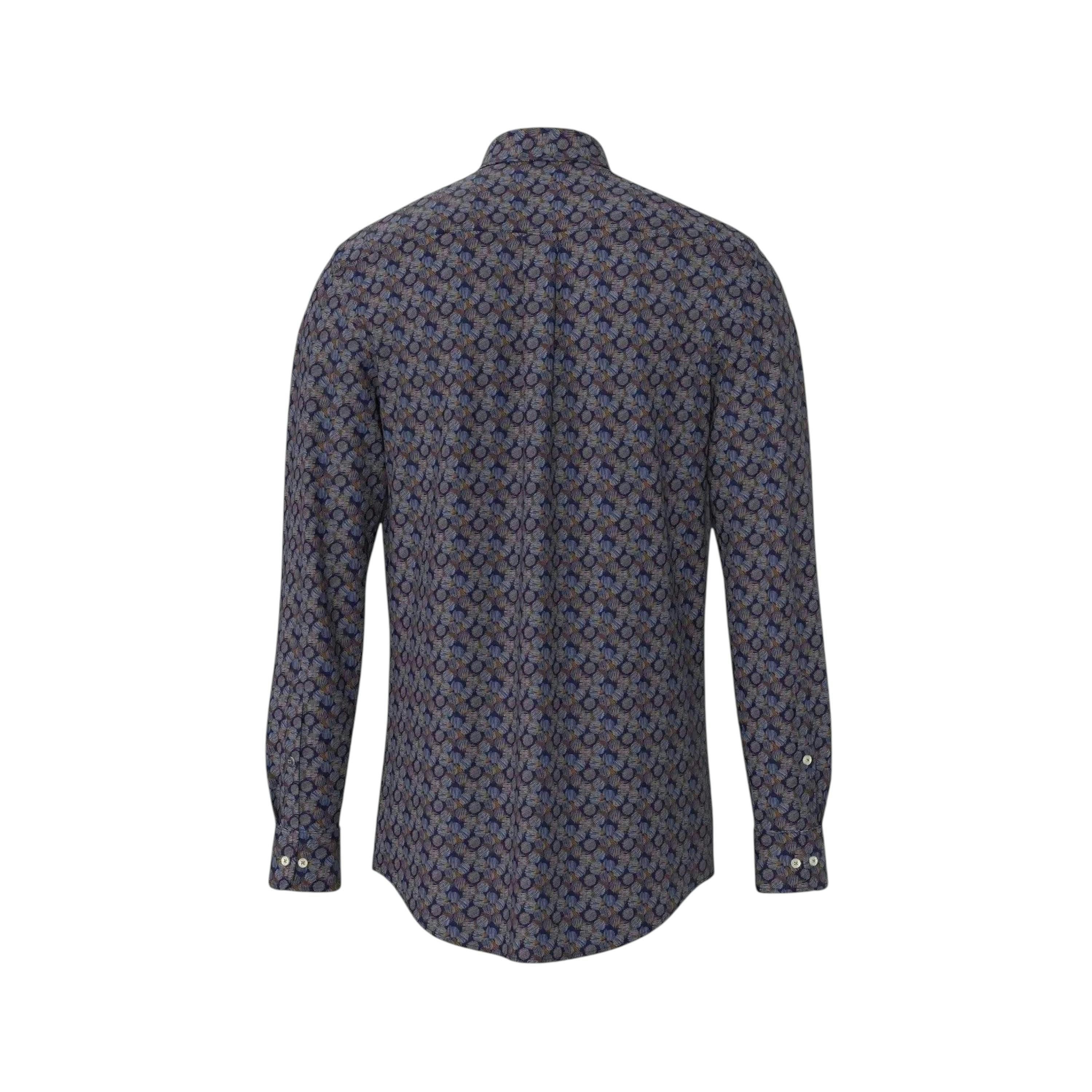 Allover Modern Print Shirt Hazel , view 2 of 2