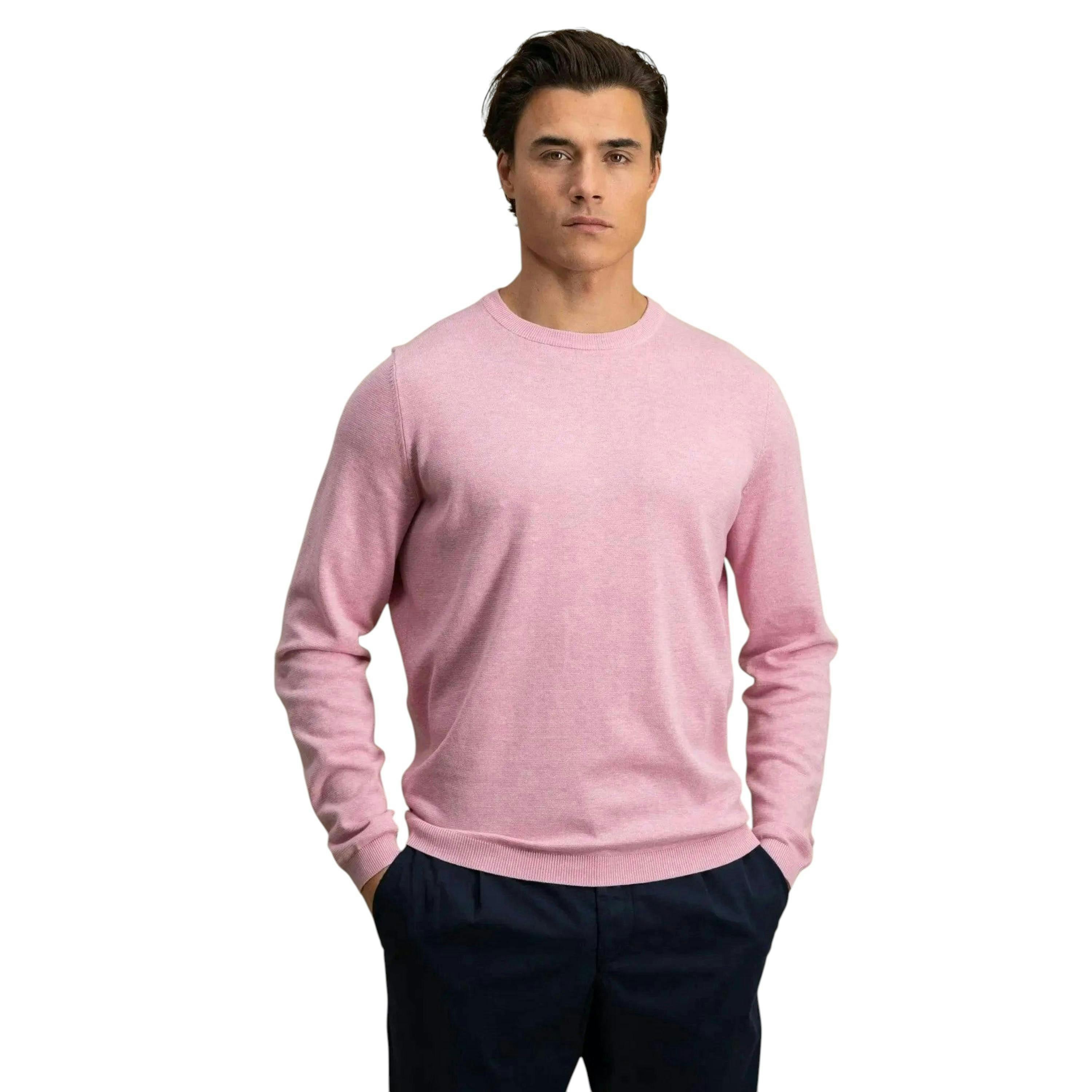 Air Cotton Crewneck Knit Peony , view 2 of 5