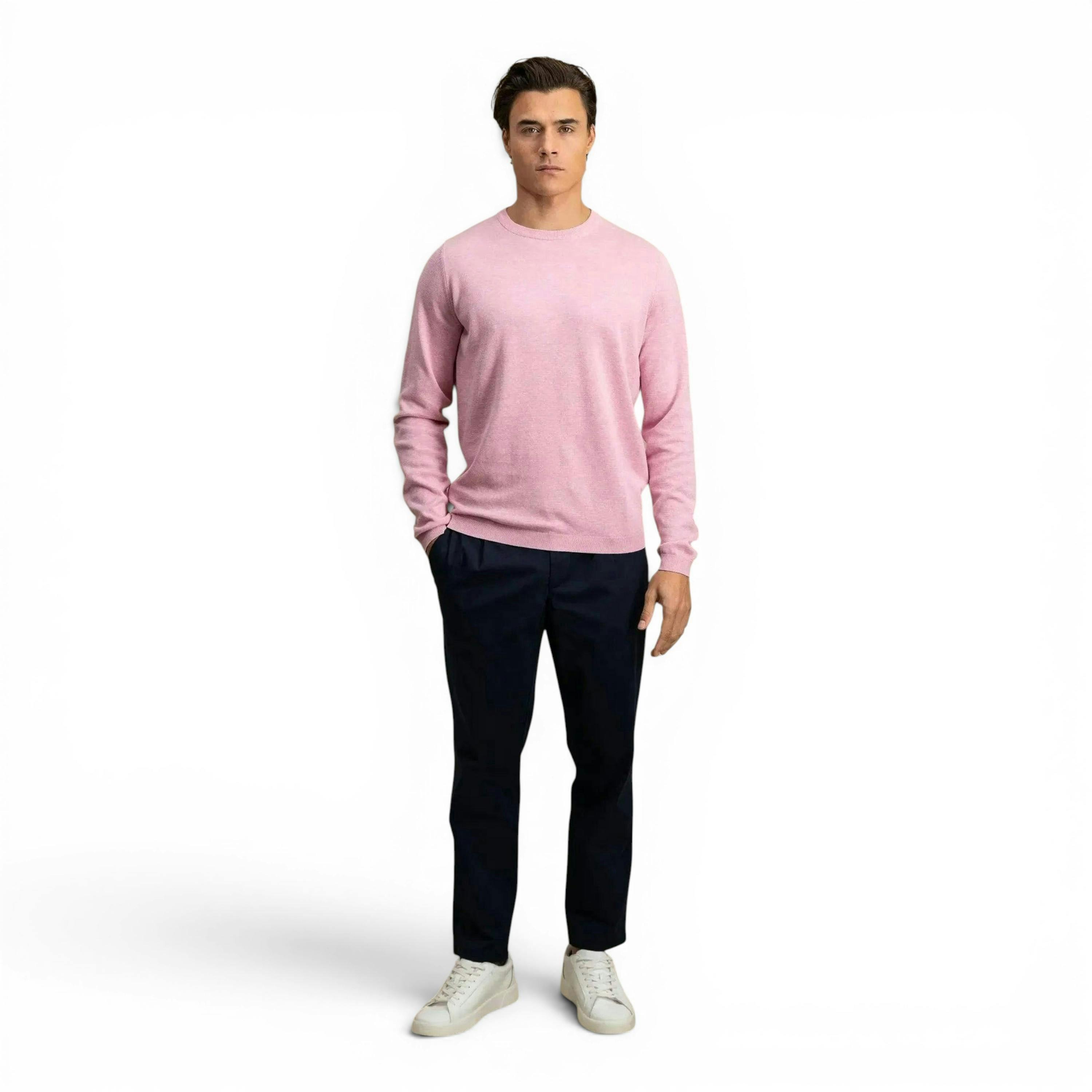 Air Cotton Crewneck Knit Peony , view 3 of 5