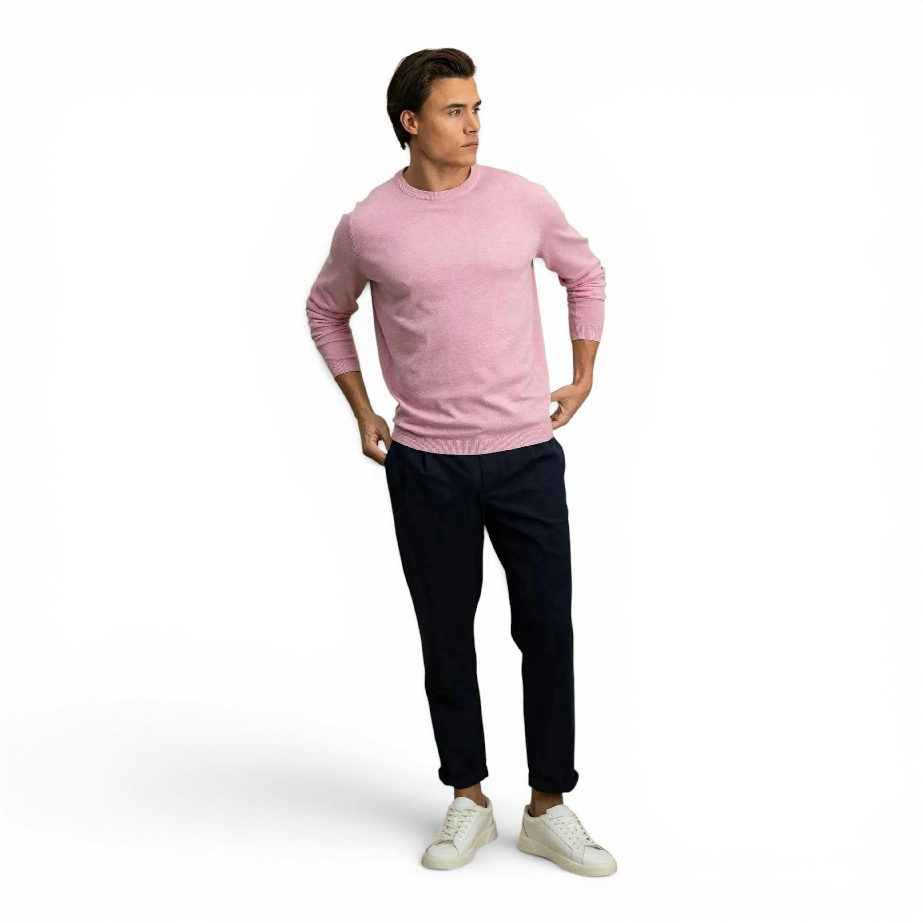 Air Cotton Crewneck Knit Peony , view 5 of 5