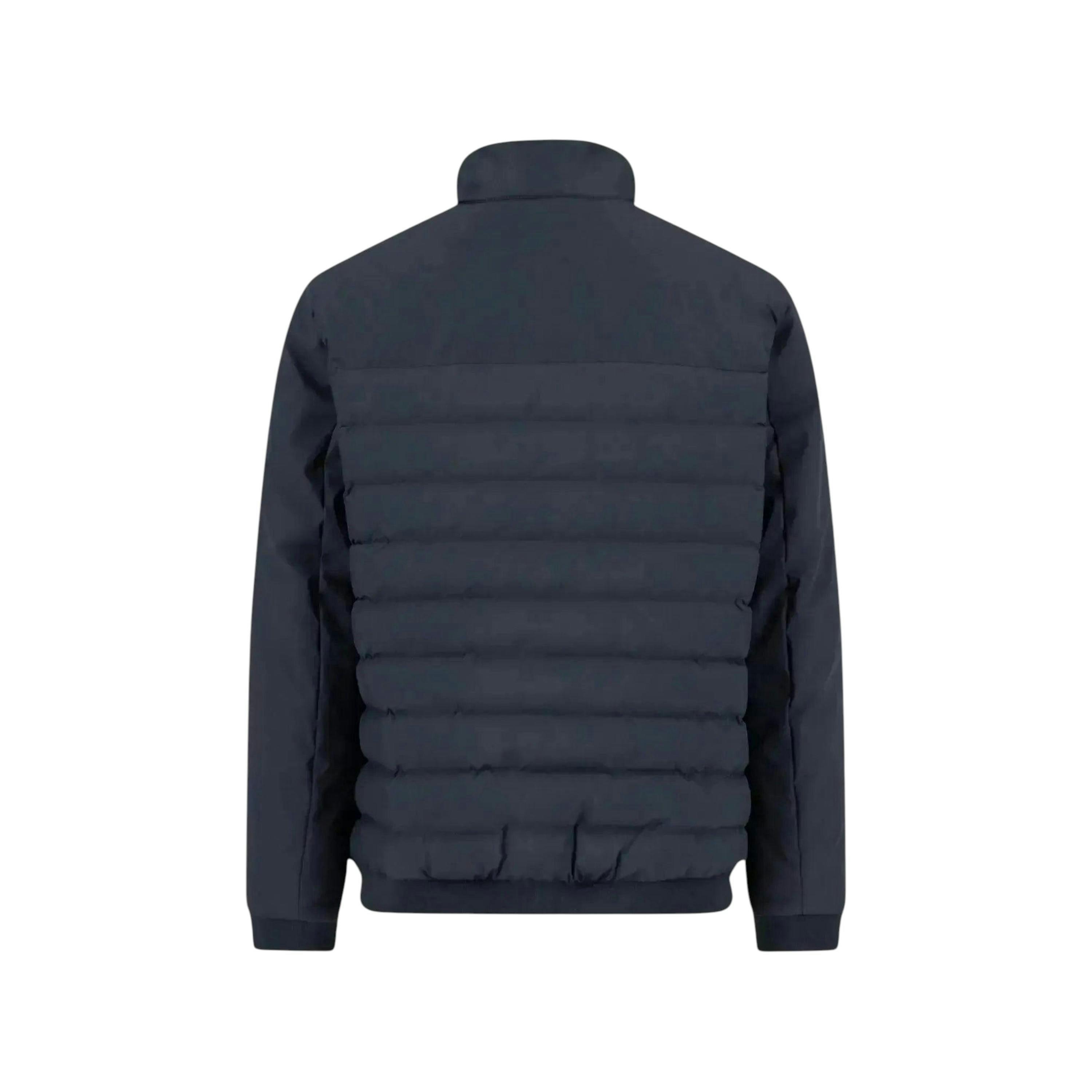 Basic Puffer Hybrid Jacket Dark Navy , view 2 of 3