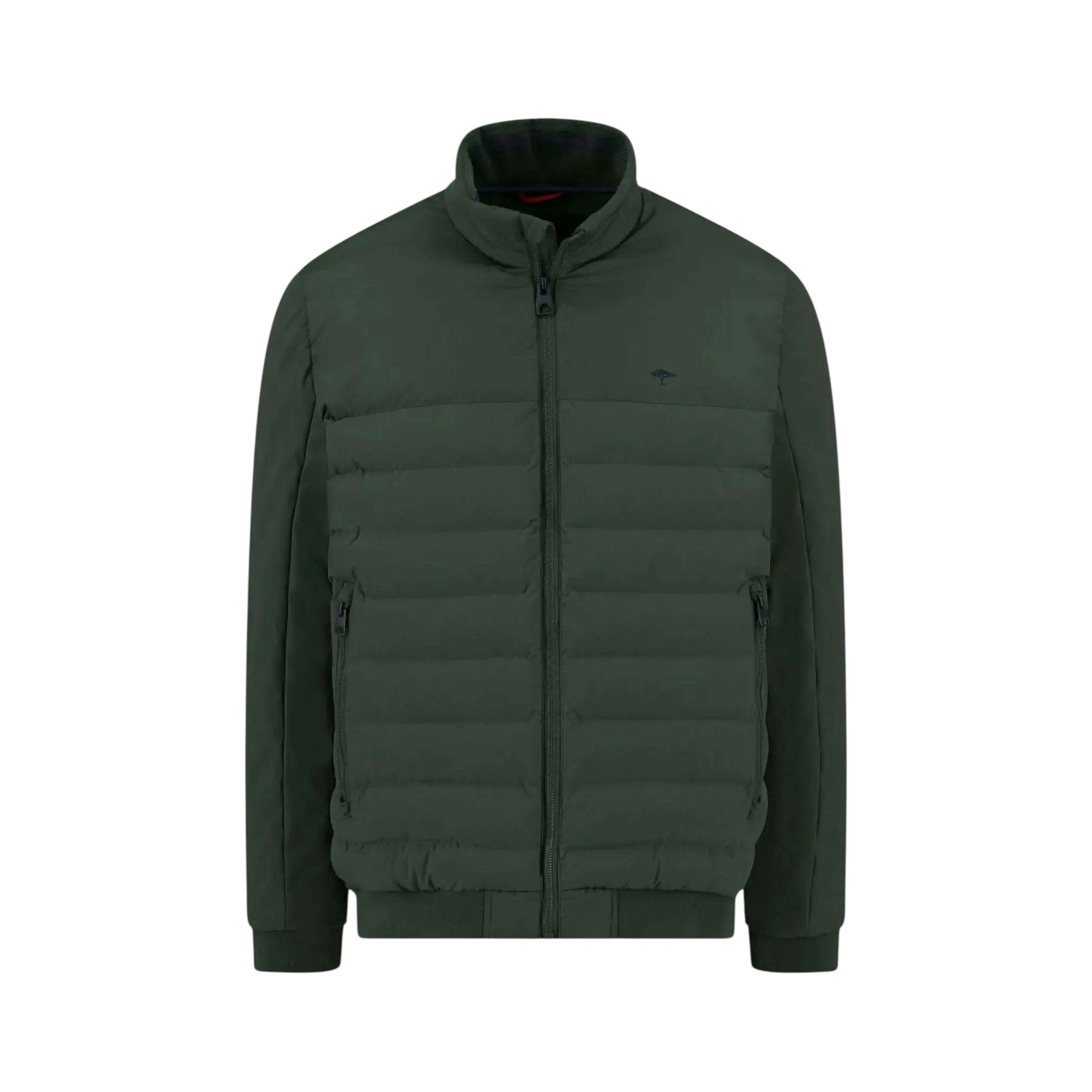 Basic Puffer Hybrid Jacket Dark Ivy , view 1 of 2