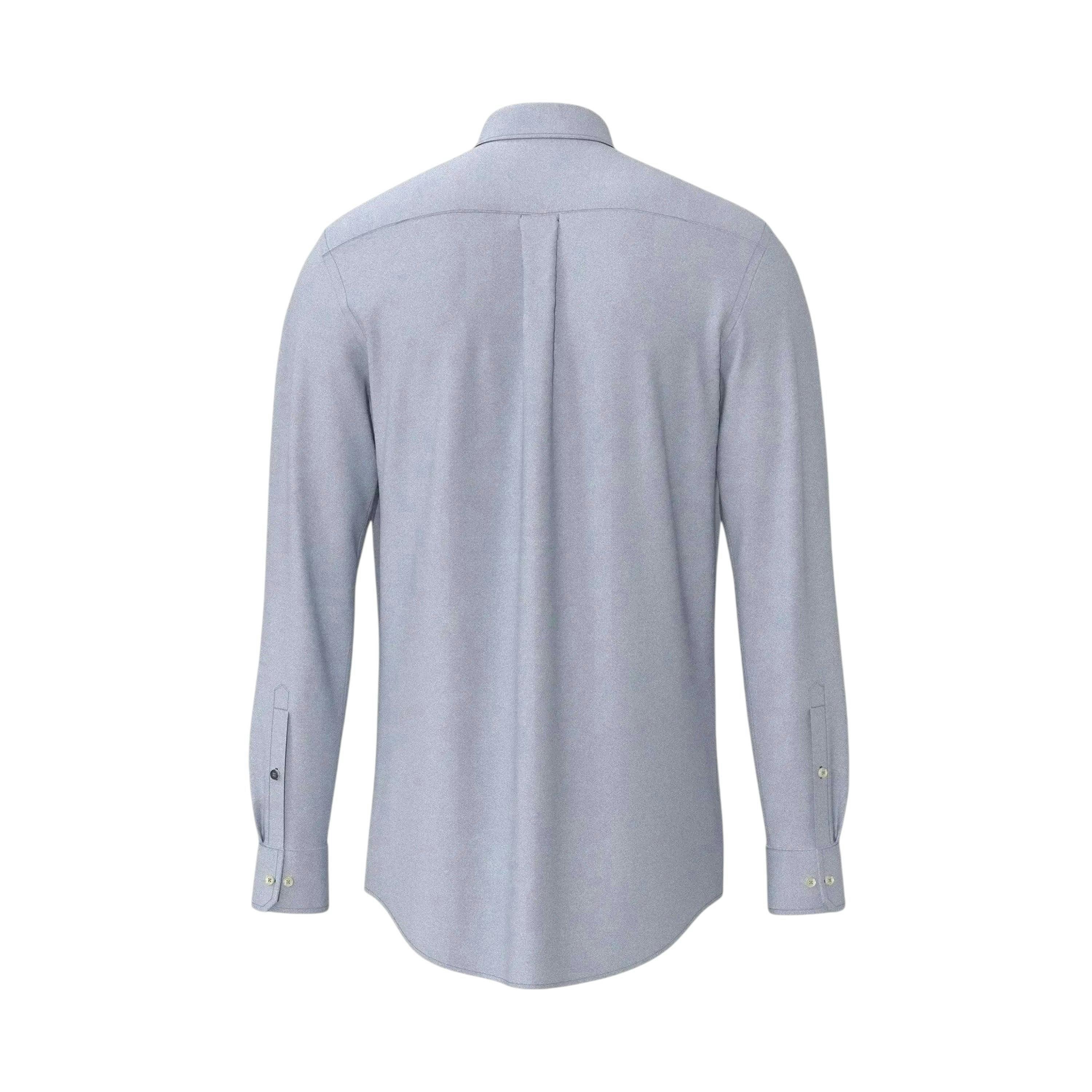 Essential Flannel Button Down Shirt Crystal Blue , view 2 of 2