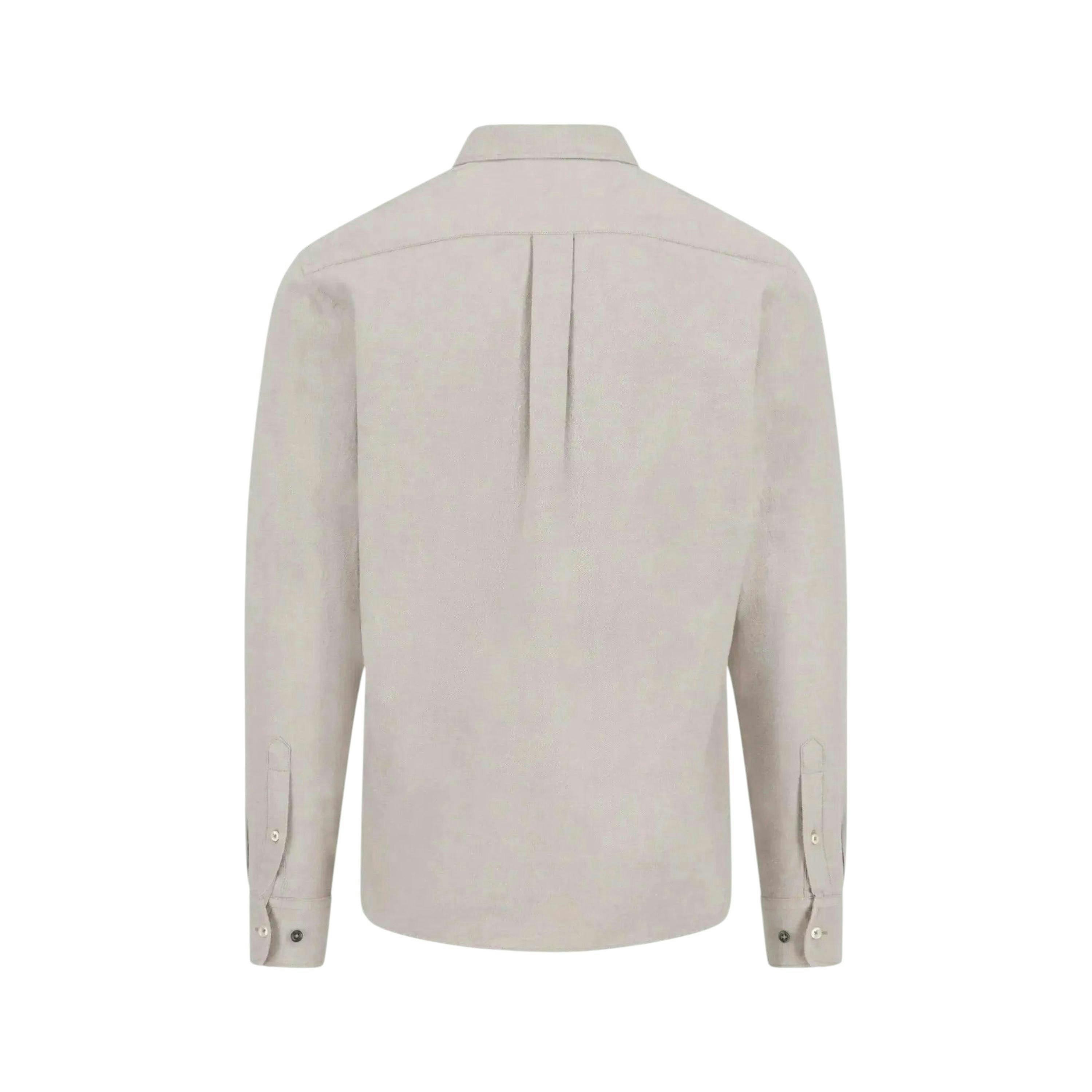 Winter Solid Button Down Shirt Taupe , view 2 of 2