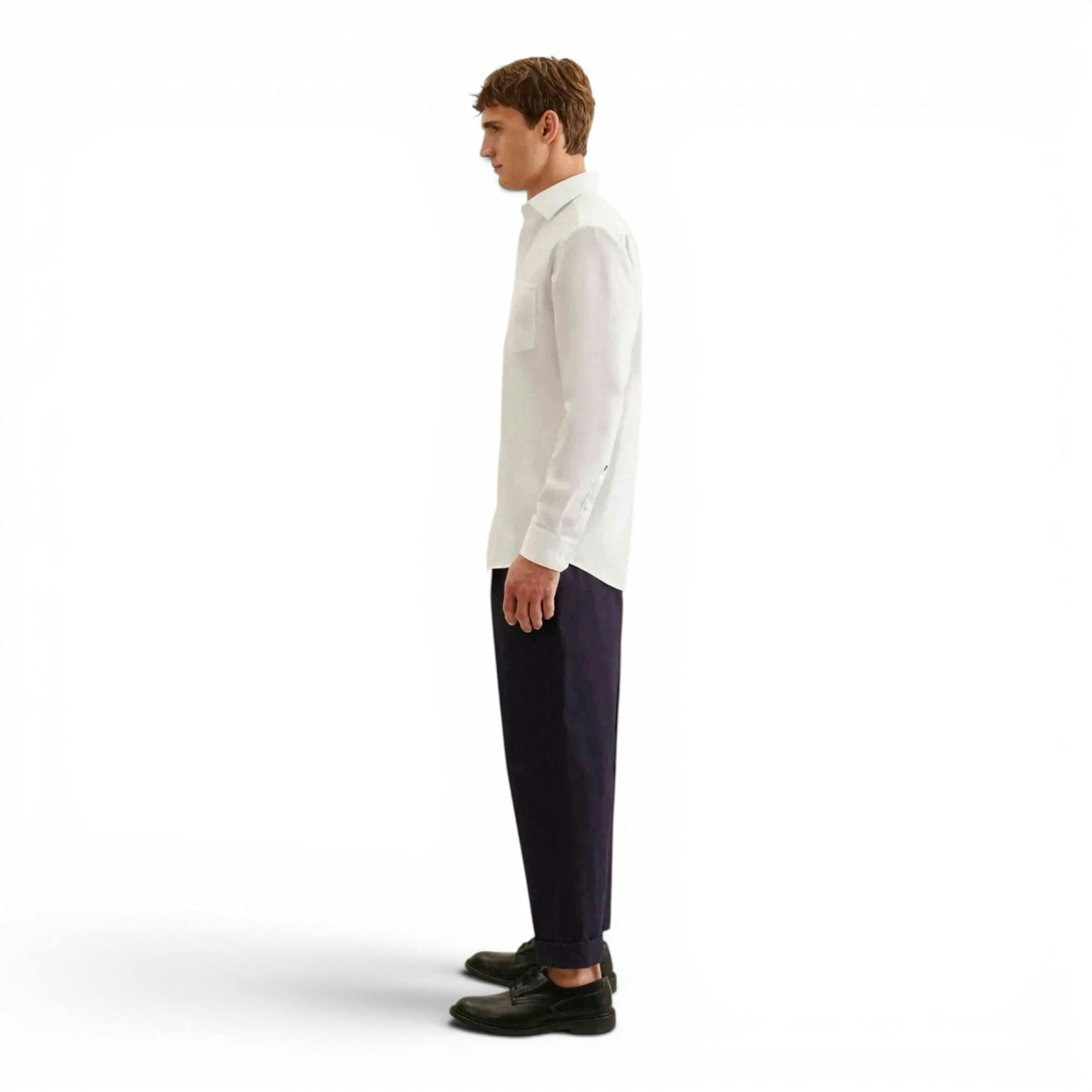 Regular Fit No Iron New Kent Business Shirt White , view 6 of 6