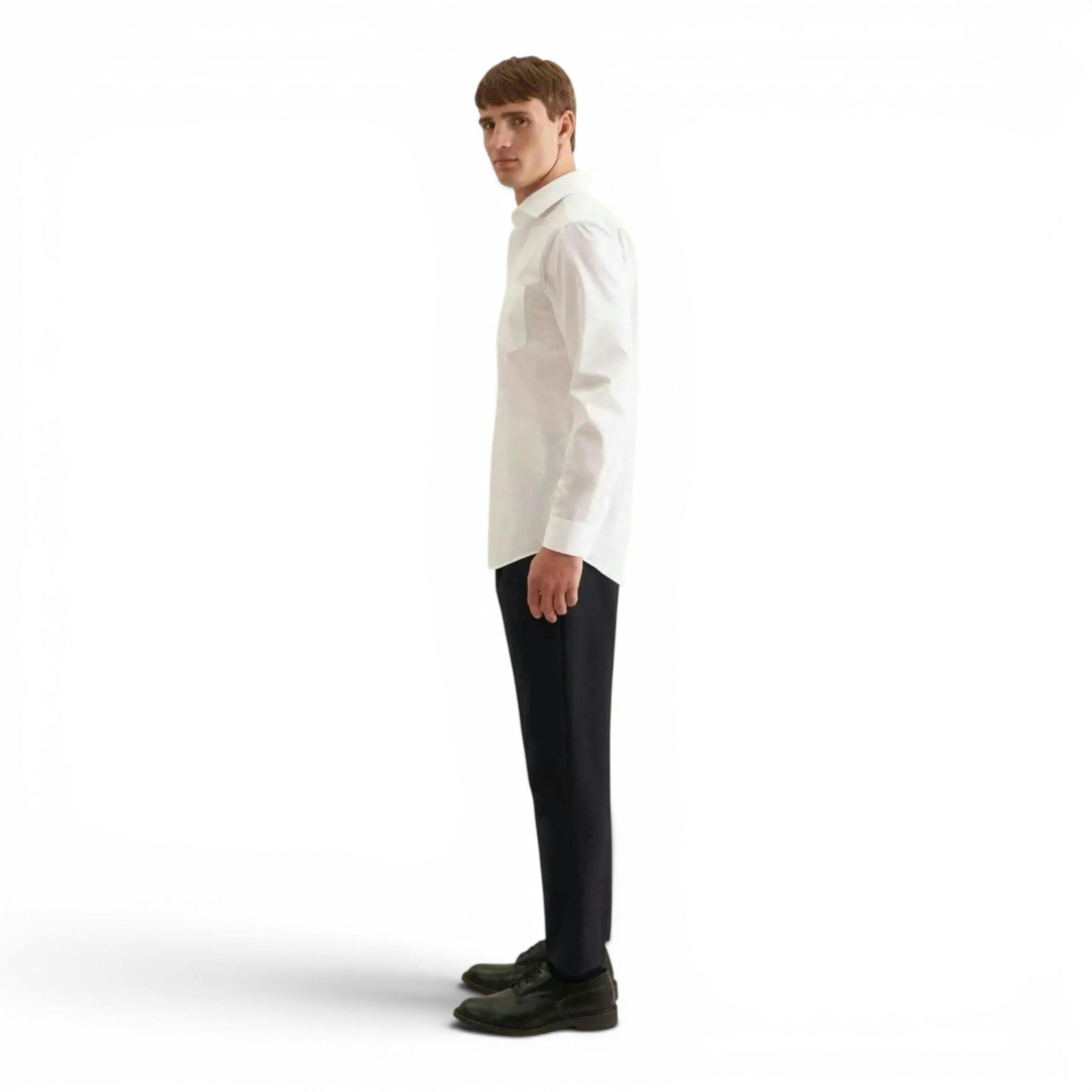 Regular Fit Easy Iron Kent Collar Business Shirt White , view 6 of 6