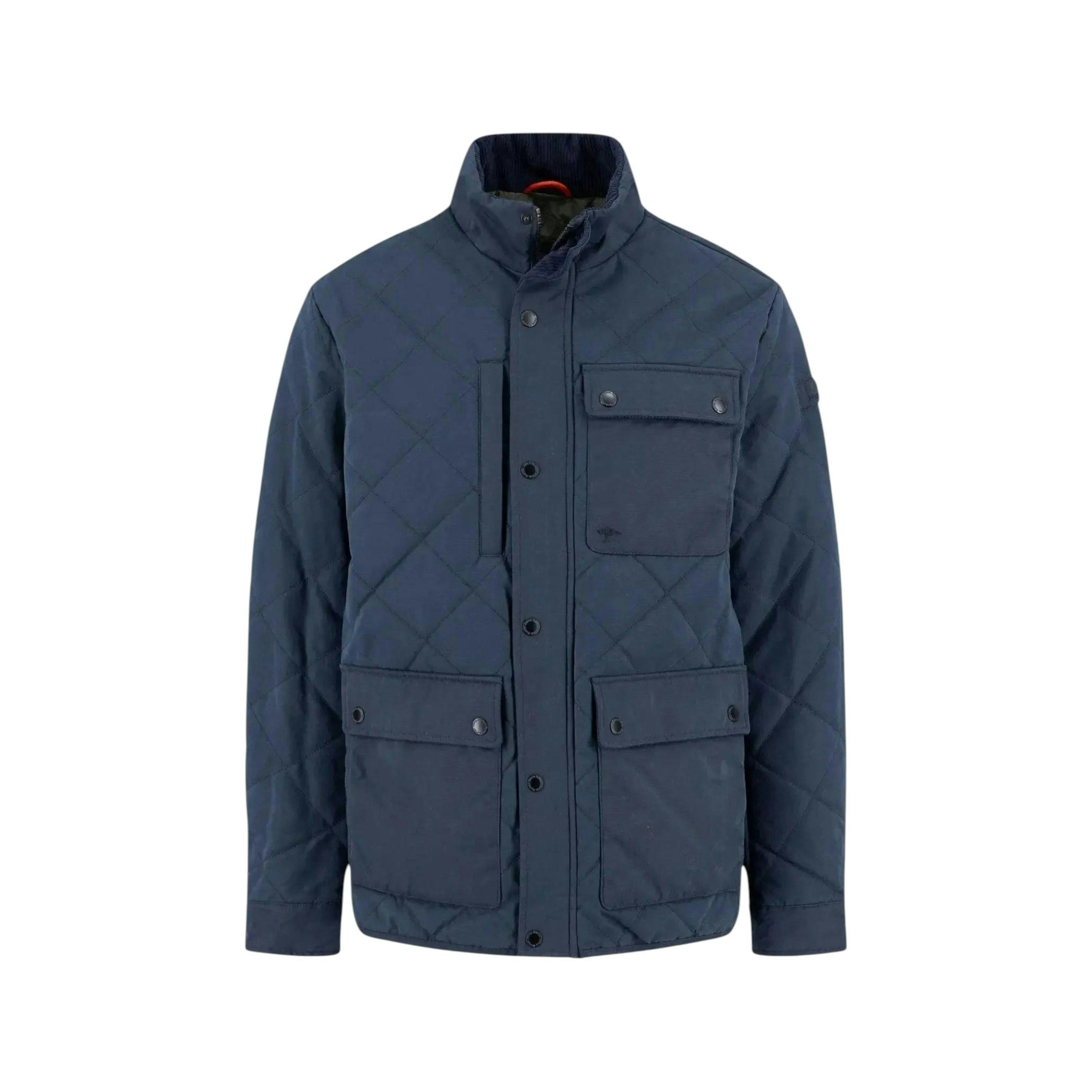 Quilted Field Jacket Dark Navy , view 1 of 3
