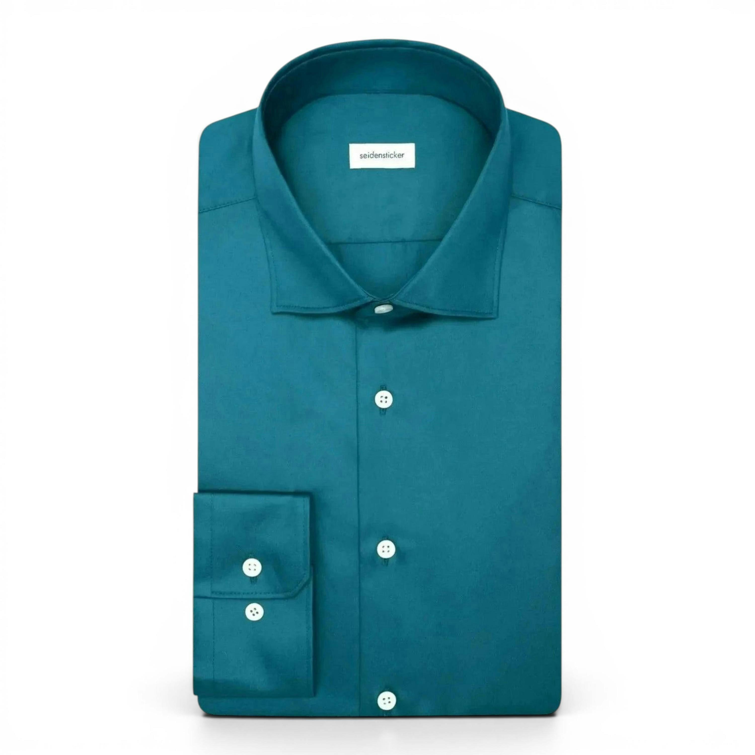 Regular Fit Easy Iron New Kent Business Shirt Dark Teal , view 1 of 2