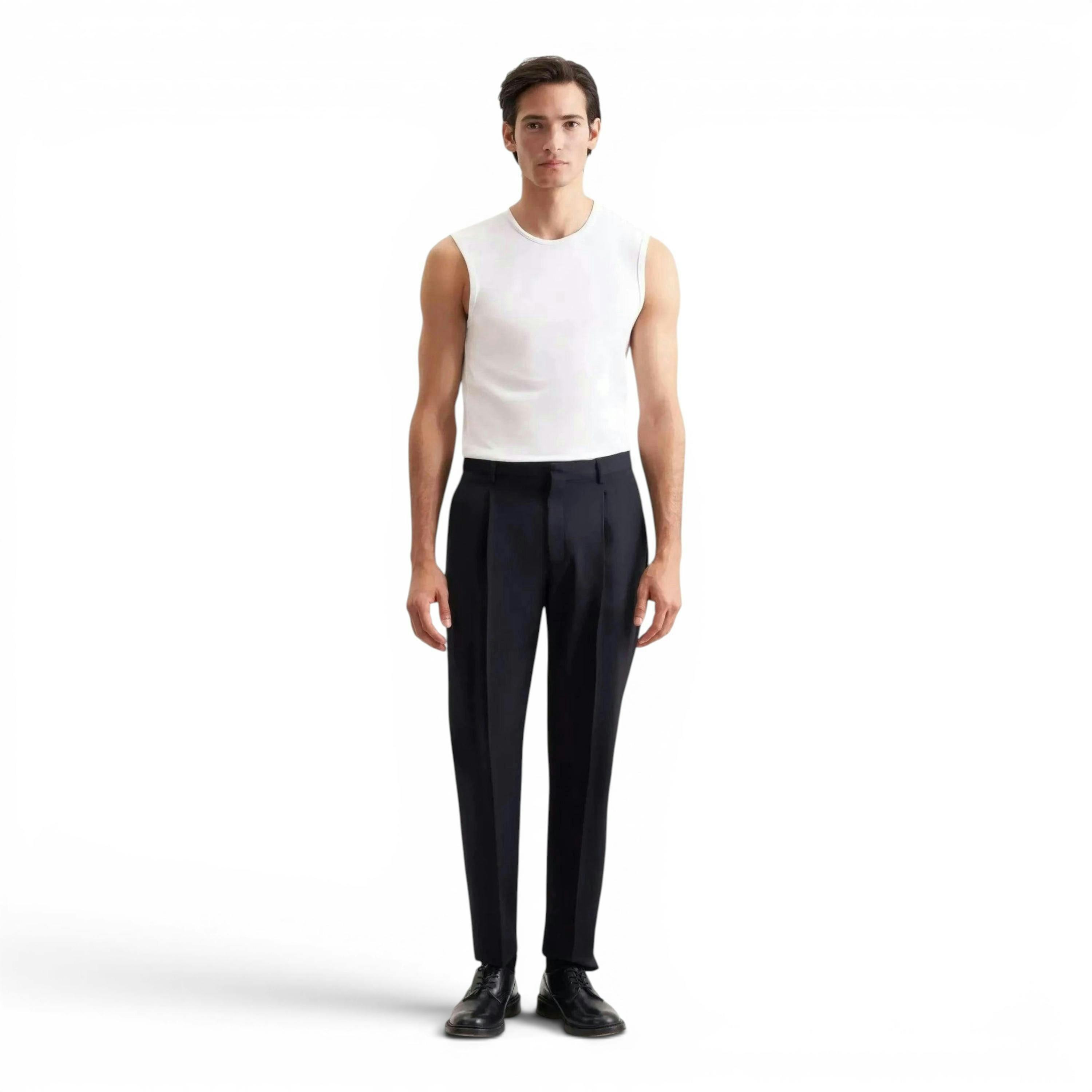 Seidensticker Stretch Cotton Vest White , view 5 of 6