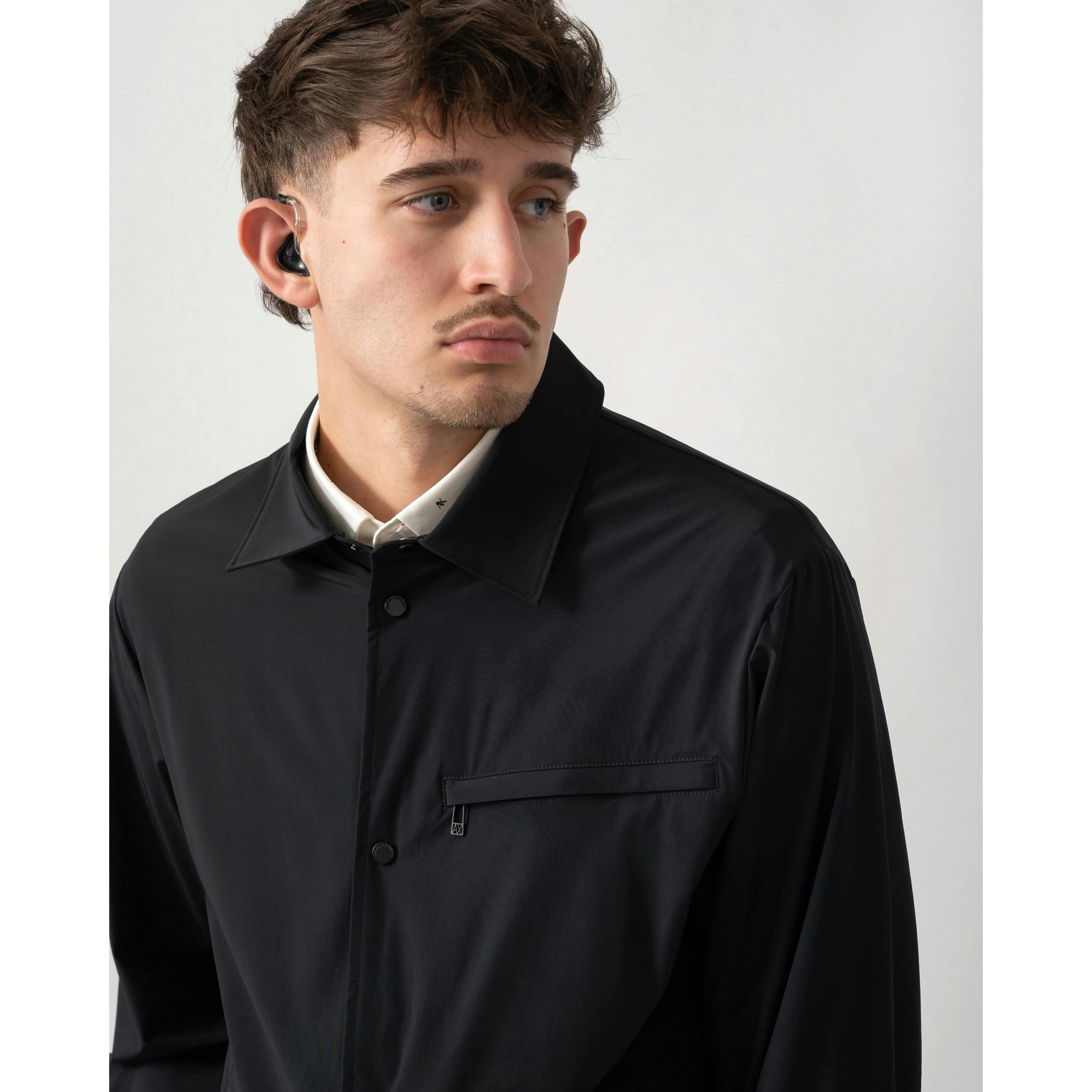 Armani Exchange Jackets  in Black , view 3 of 4
