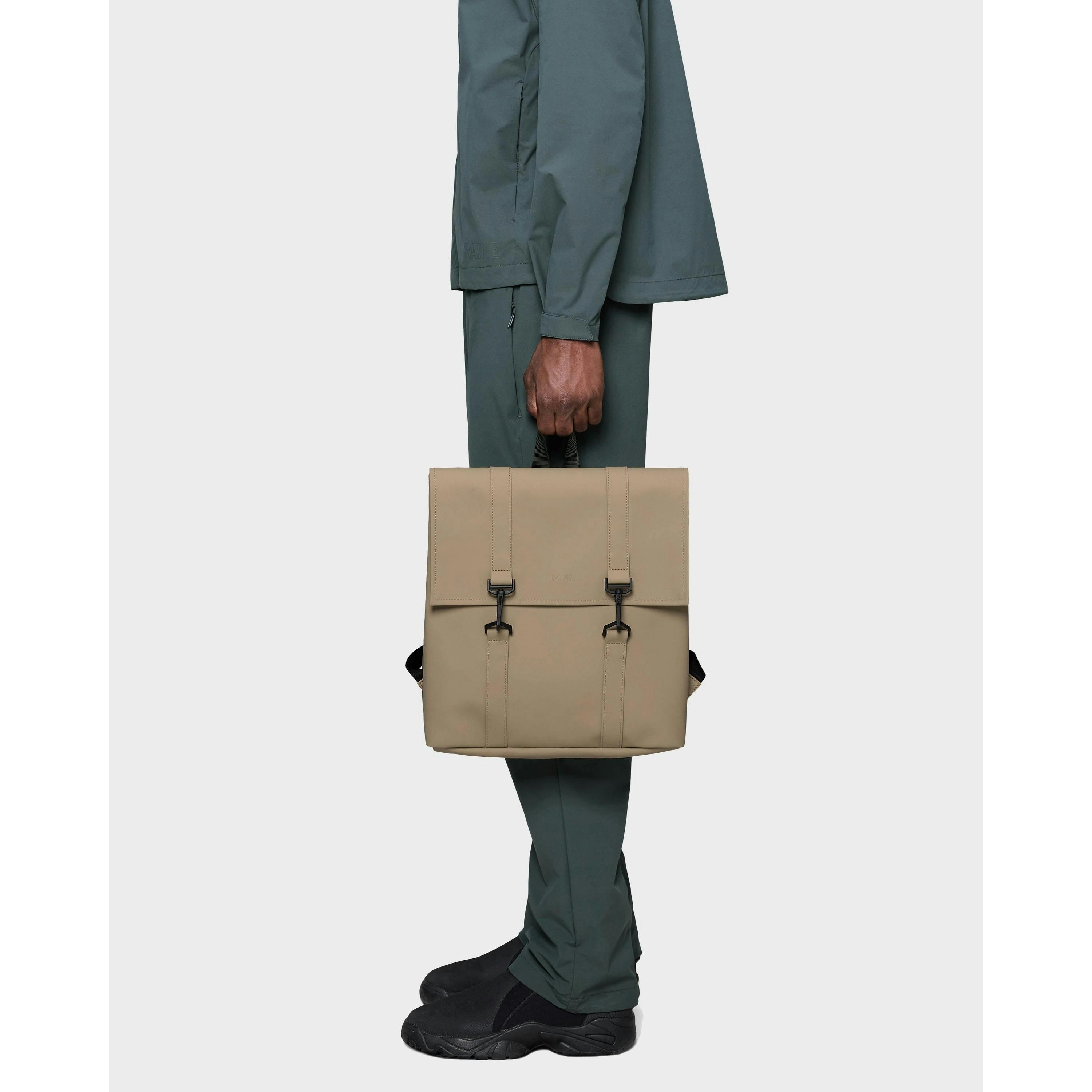 Rains Backpack  in Brown , view 4 of 5