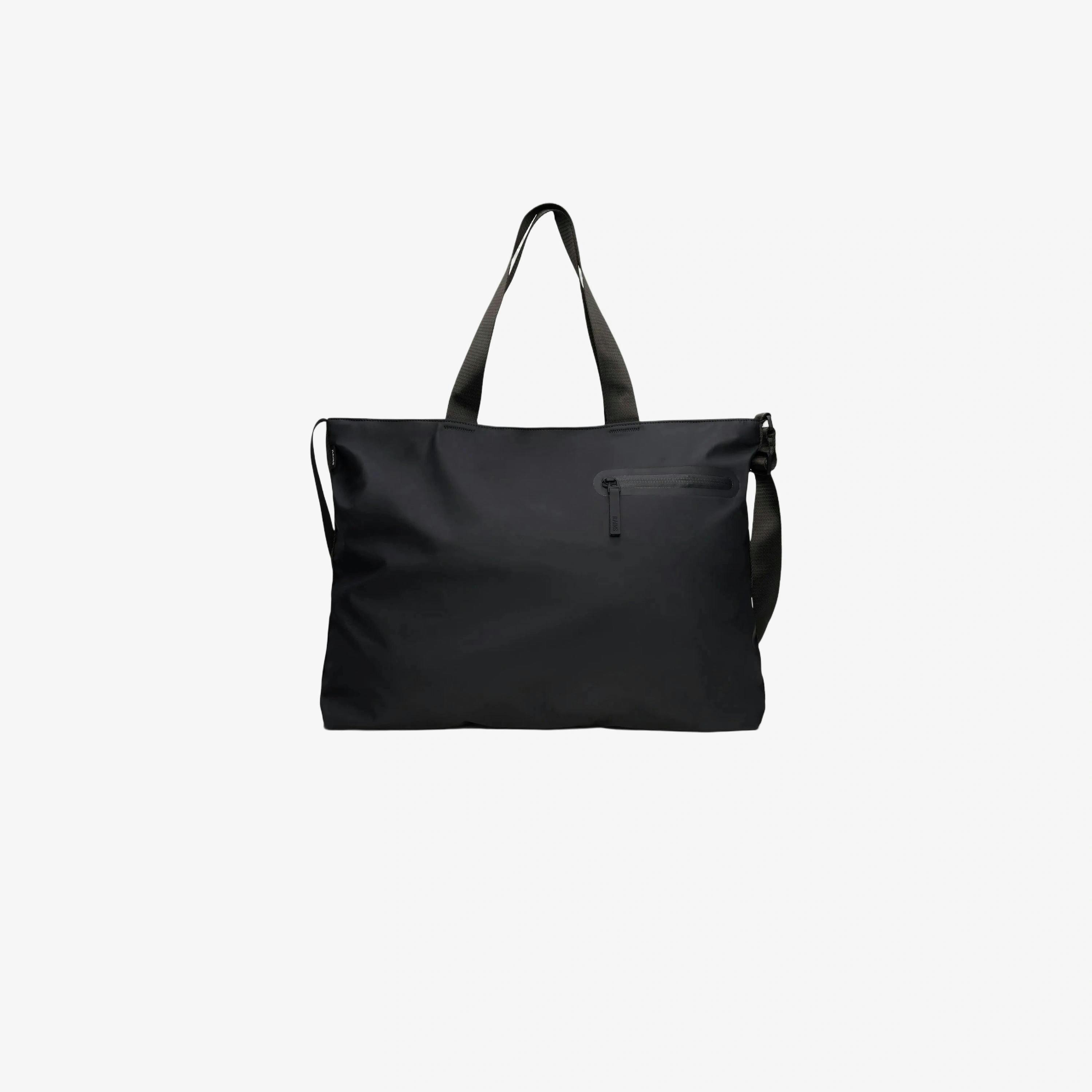 Rains Tote Bag  in Black , view 1 of 4
