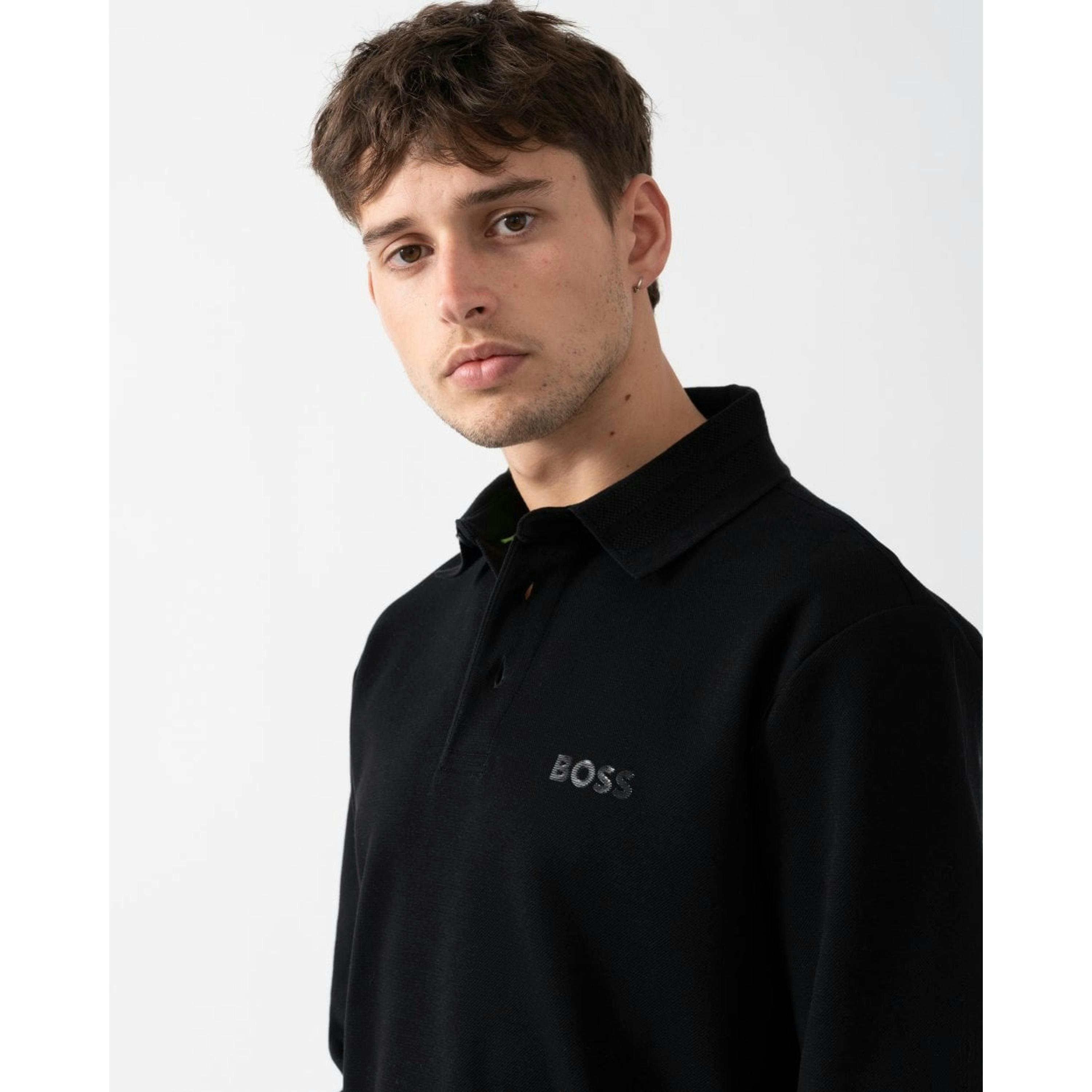 Hugo Boss Polo Shirt  in Black , view 3 of 4