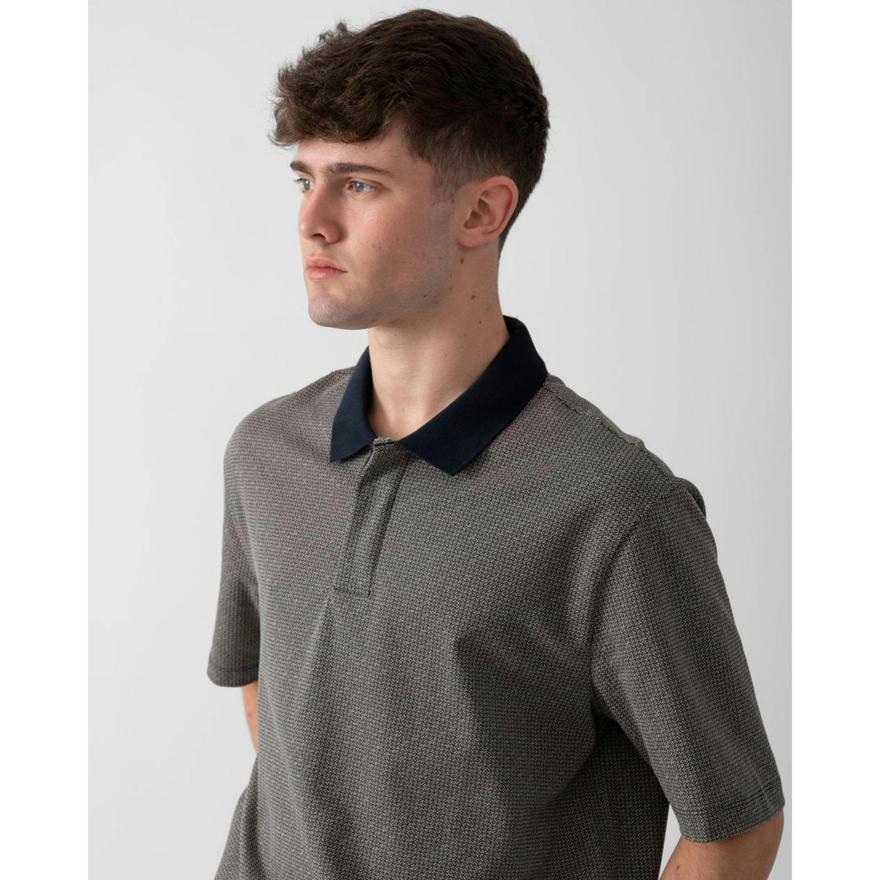 Armani Exchange Polo Shirt  in Grey , view 2 of 4