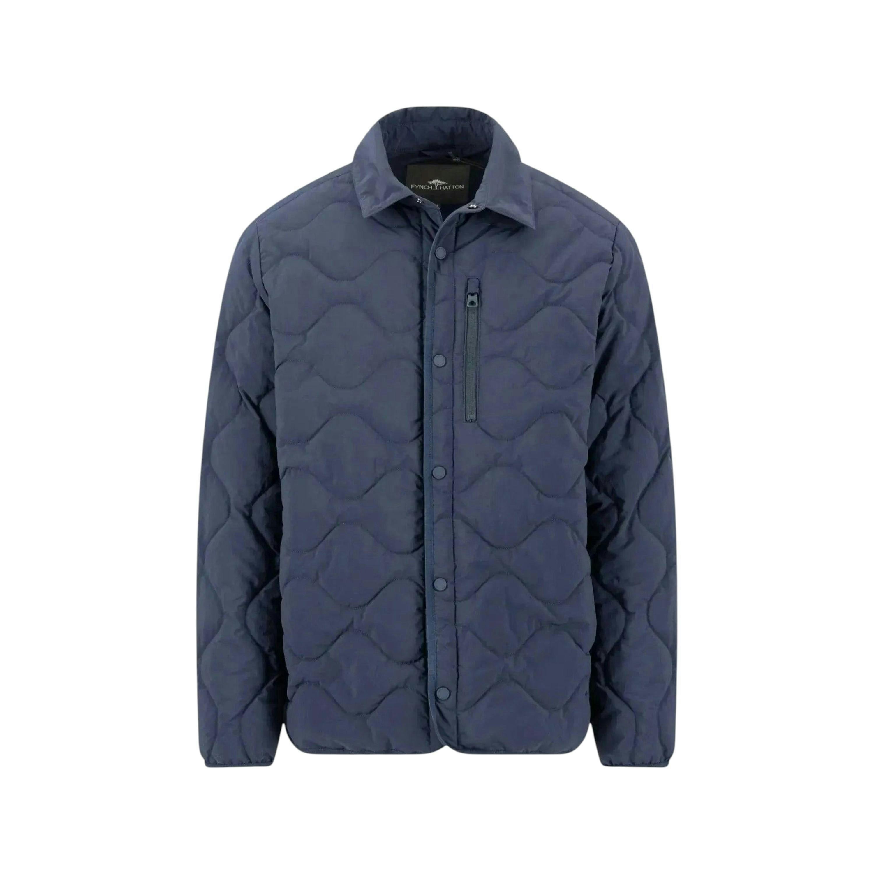 Lightweight Quilted Jacket Dark Navy , view 1 of 2