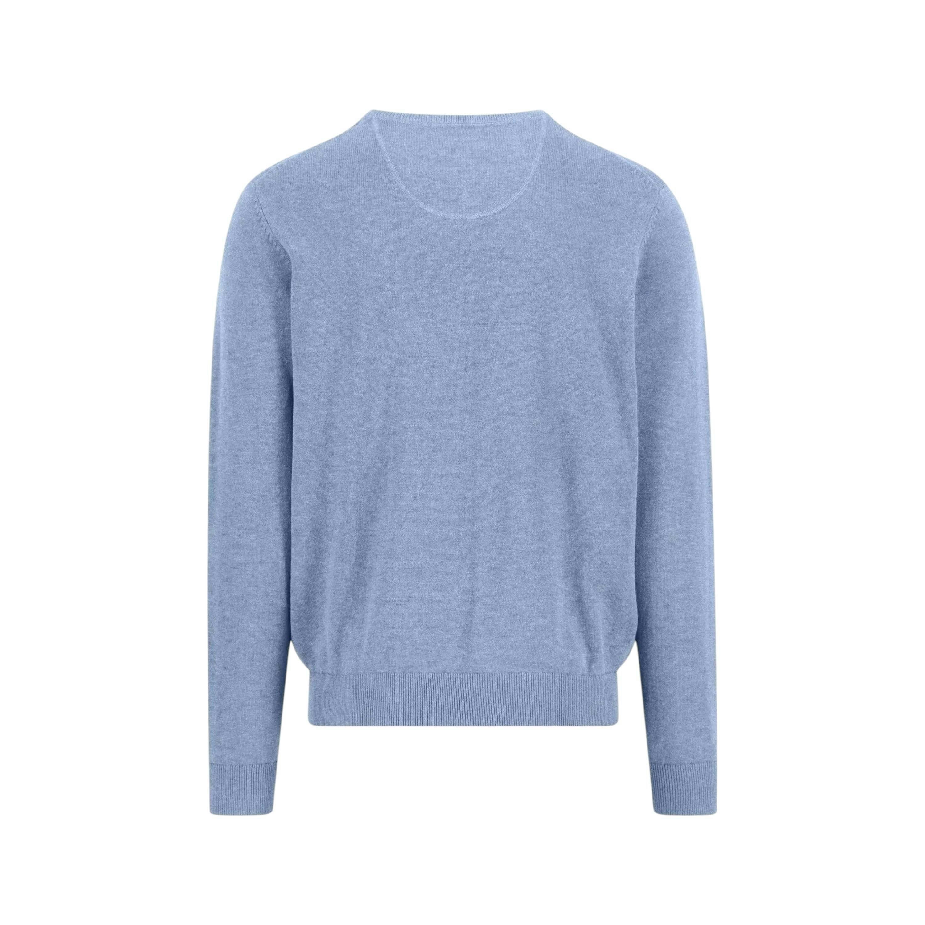 Fine Knit Cotton Crewneck Sweater New Breeze , view 5 of 5
