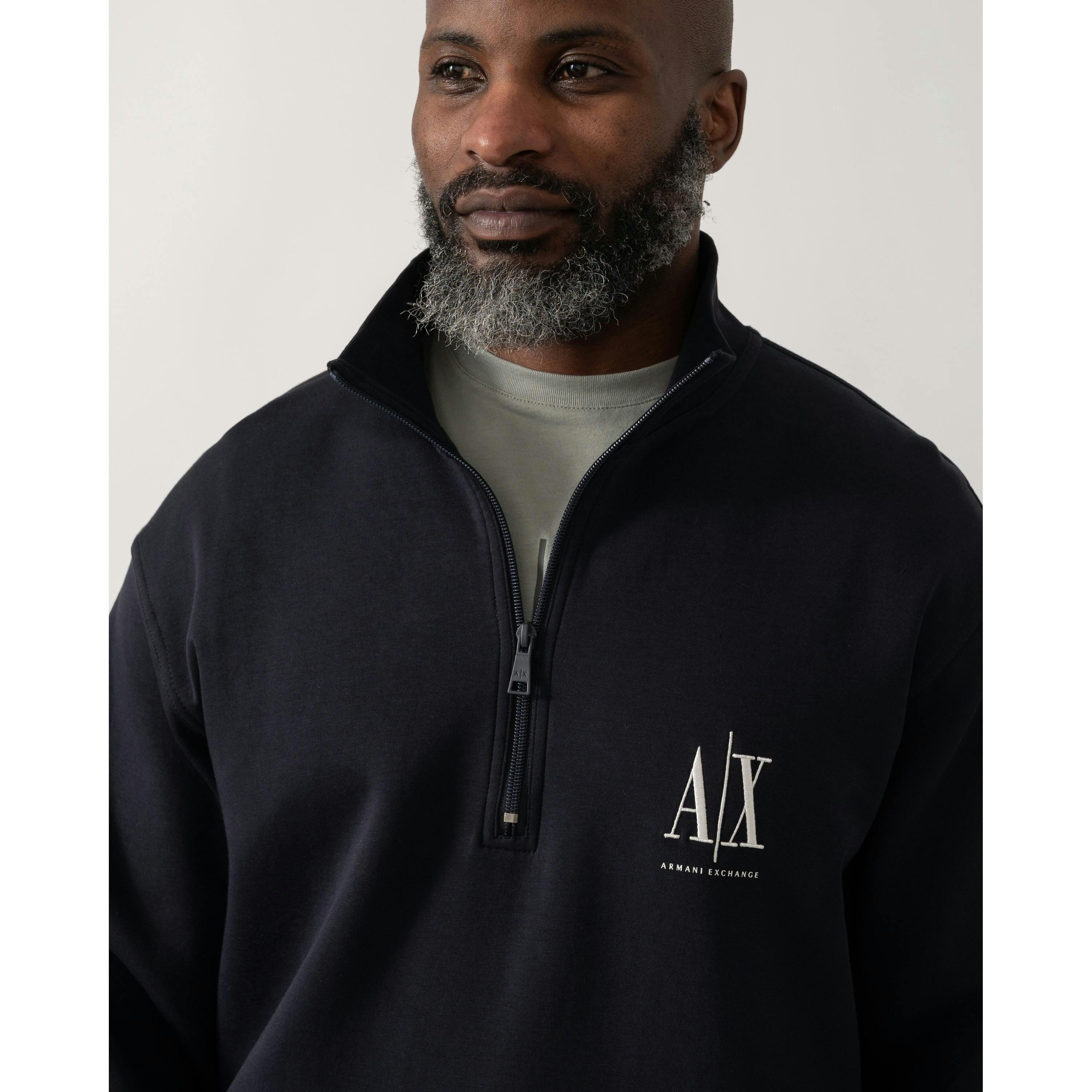 Armani Exchange Sweatshirt  in Blue , view 3 of 4