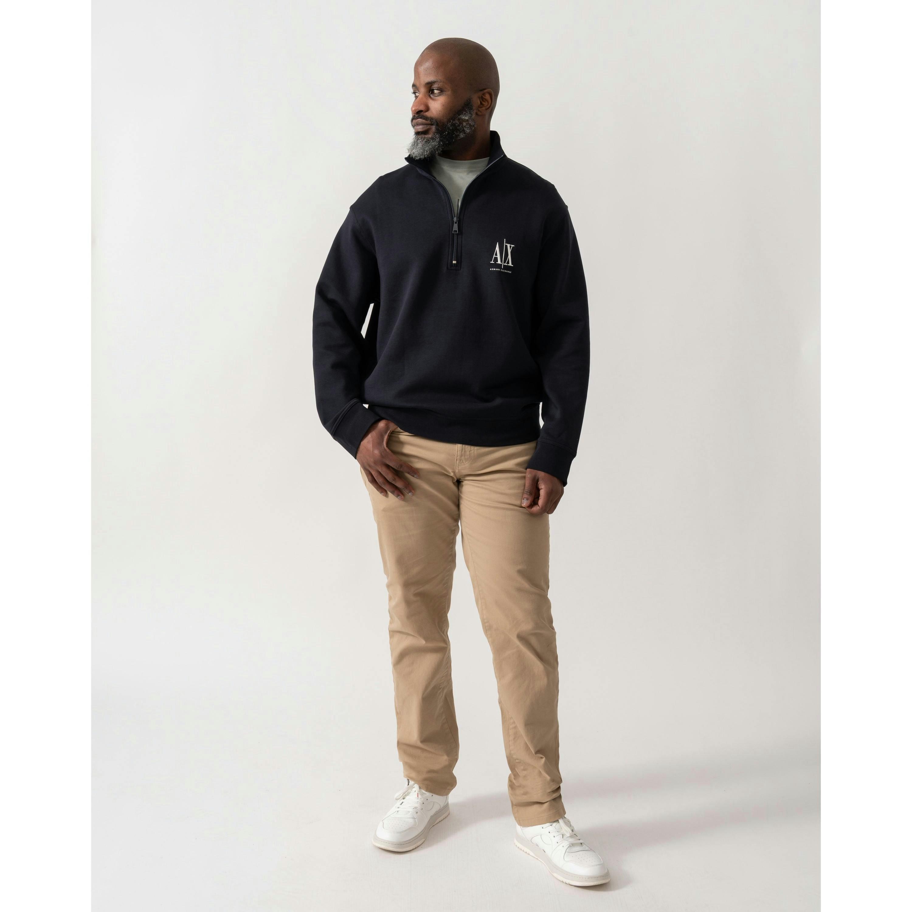 Armani Exchange Sweatshirt  in Blue , view 4 of 4